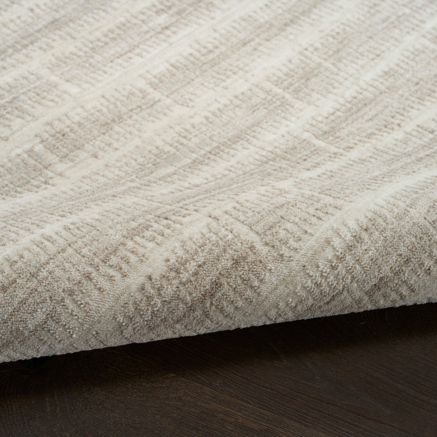 Calvin Klein CK079 Notes 7'10" x 9'10" Ivory Grey Modern Indoor Rug