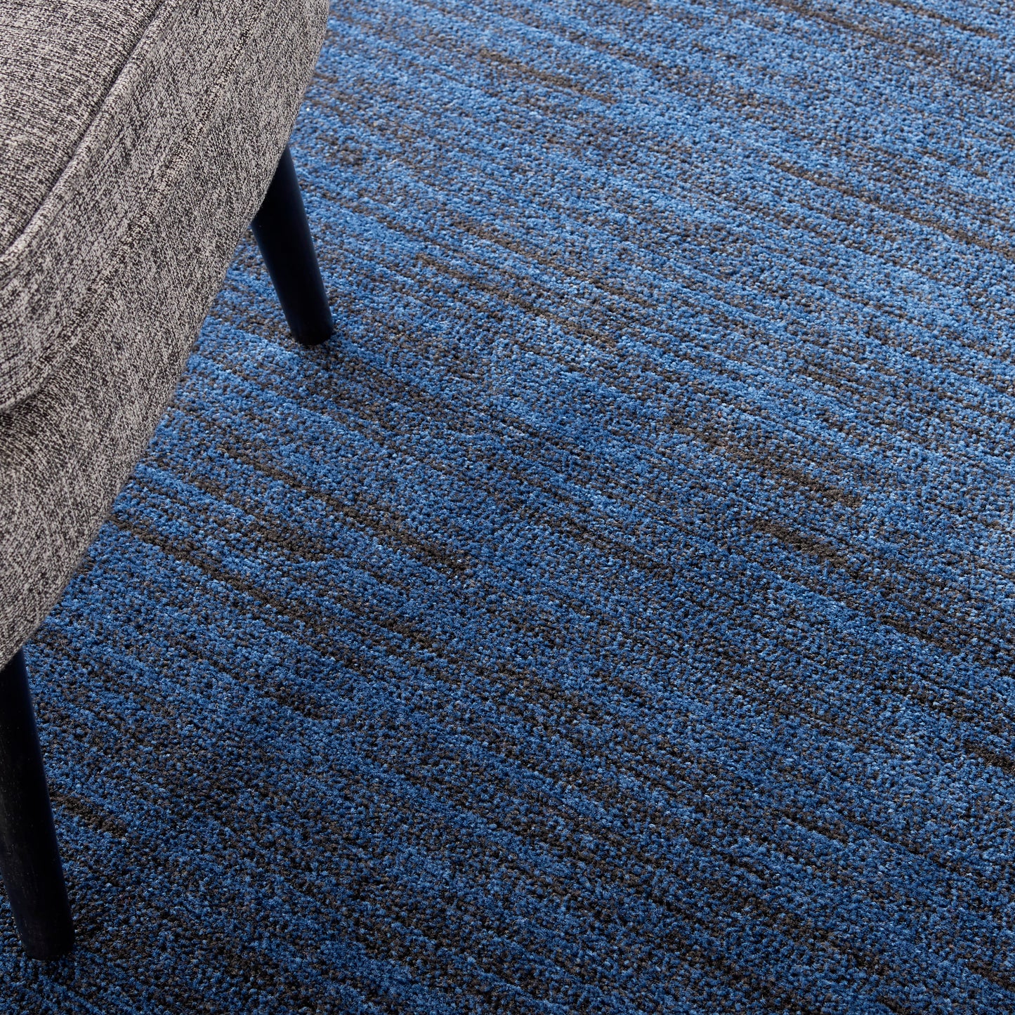 Nourison Nourison Essentials 6' x Round Midnight Blue Outdoor Rug