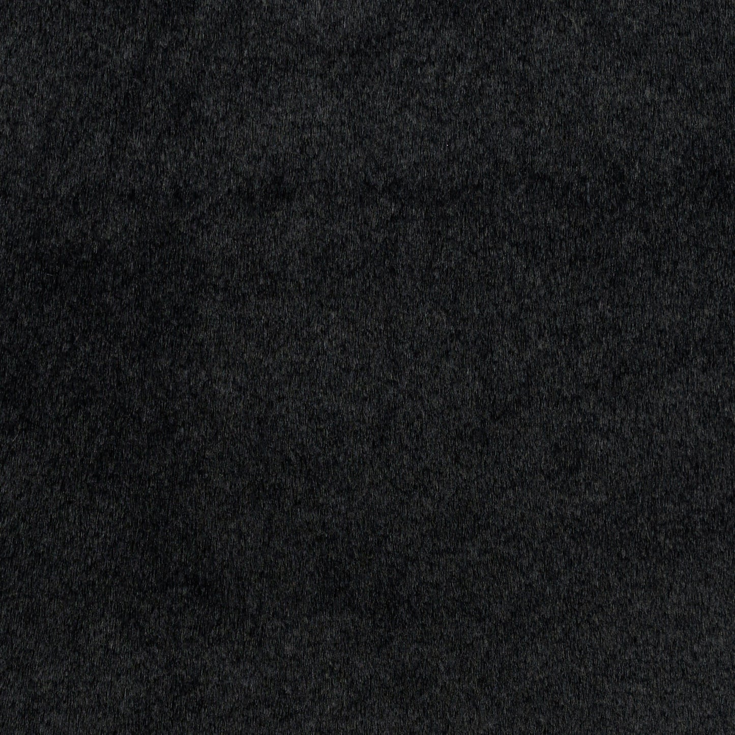 Nourison Soft Plush Rabbit Fur 4' x 6' Black Contemporary Indoor Rug