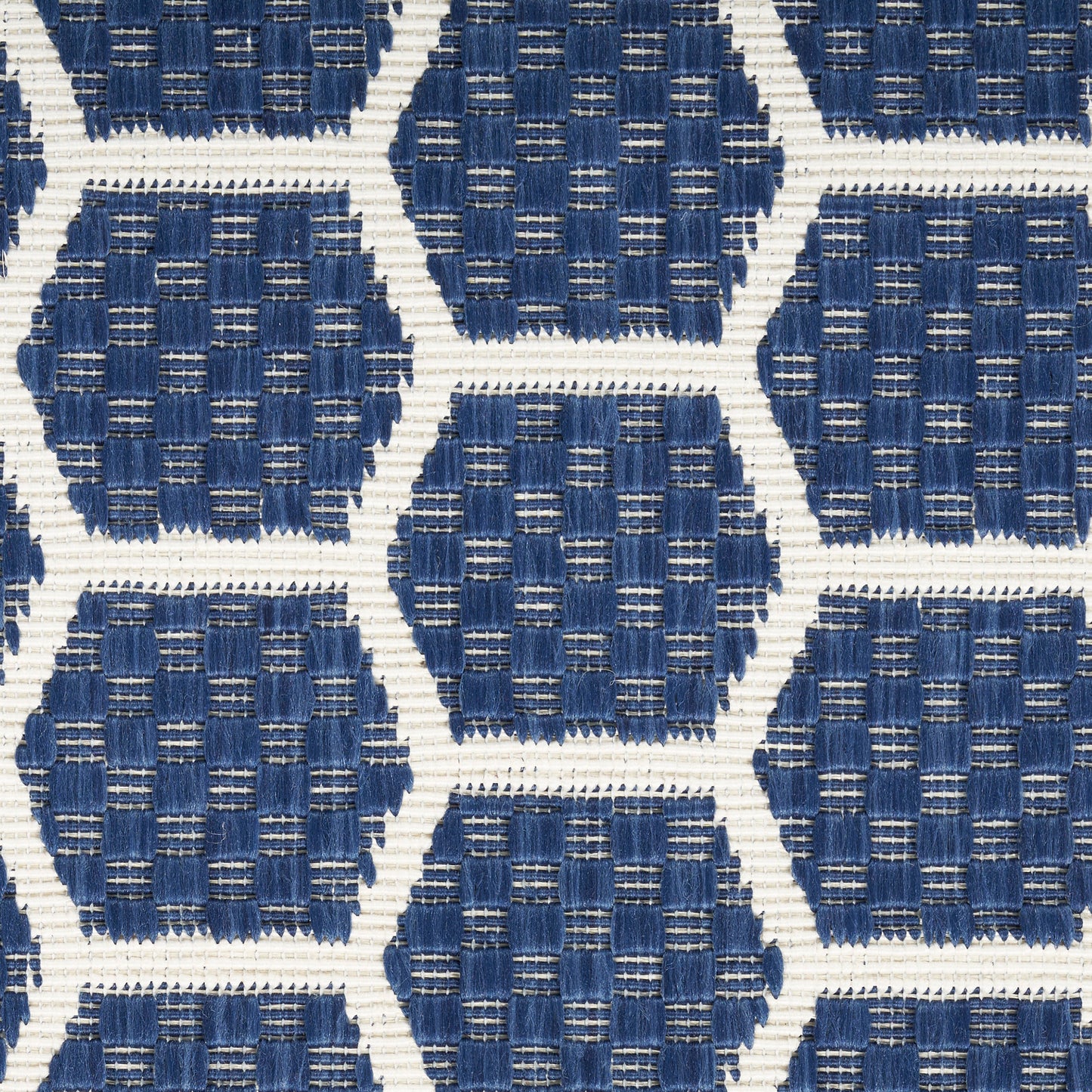 Nourison Twist Reversible 9' x 12' Navy Modern Rug