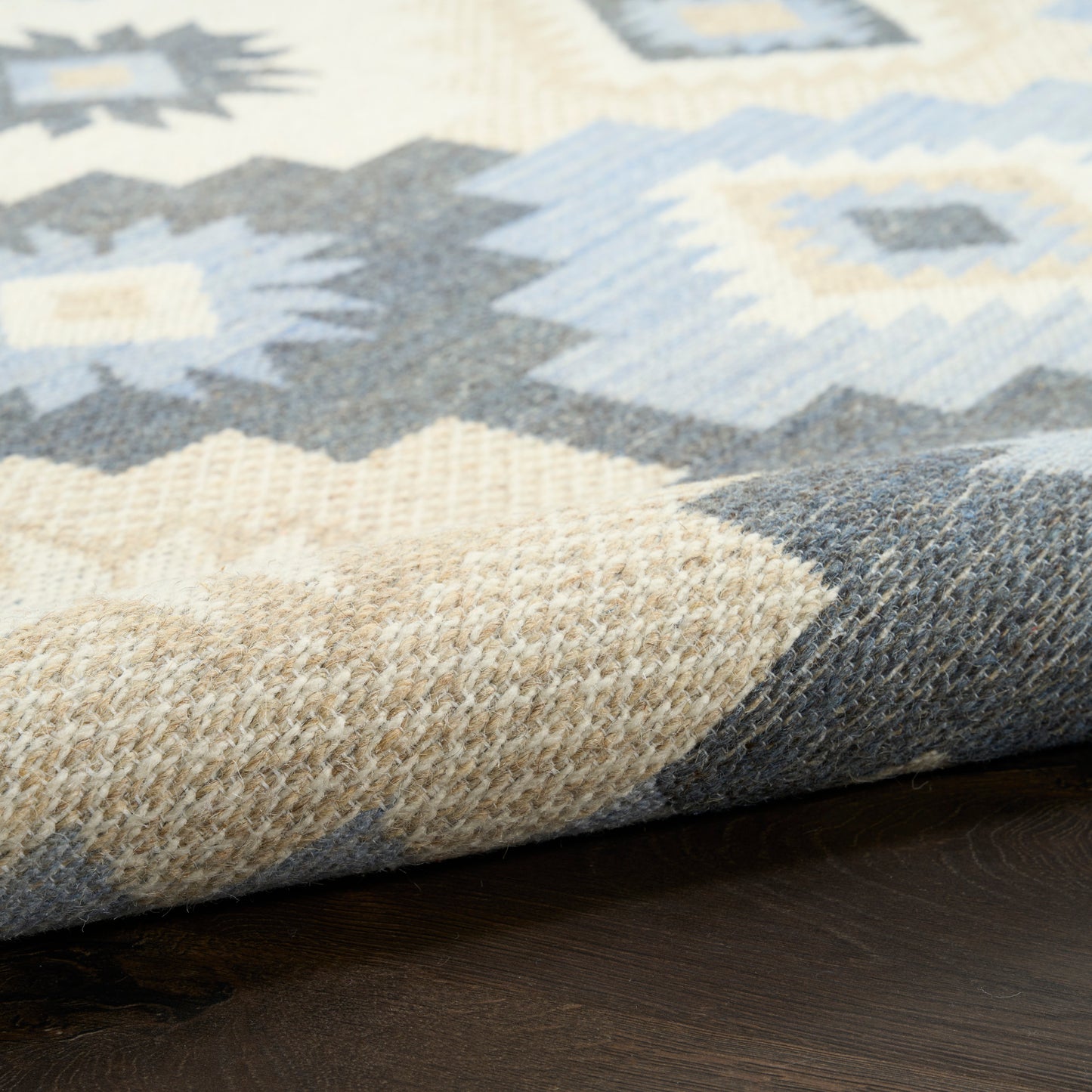 Nourison Copenhagen 8' x 10' Ivory Navy Modern Indoor Rug