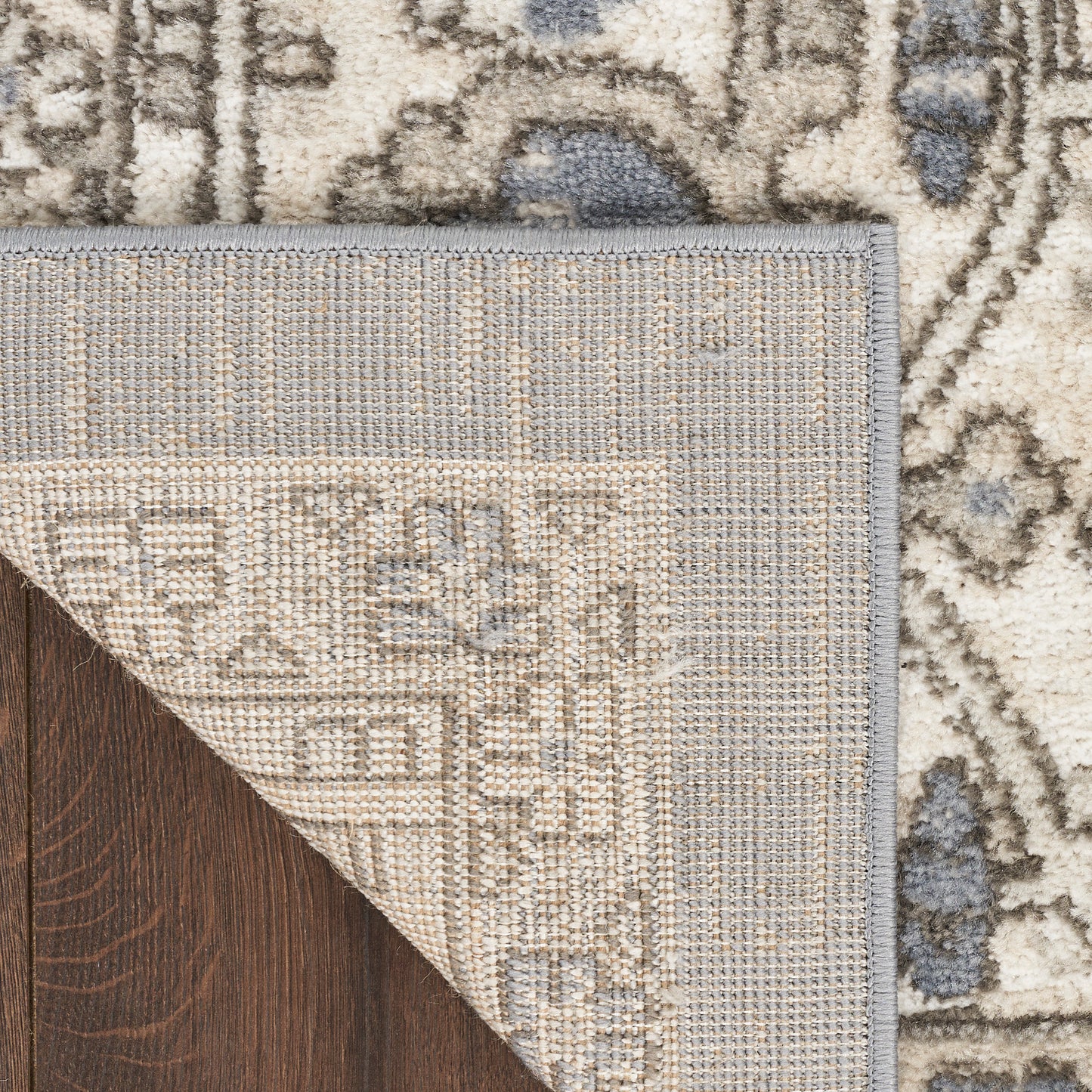 Nourison Quarry 2'2" x 6' Blue Vintage Indoor Rug