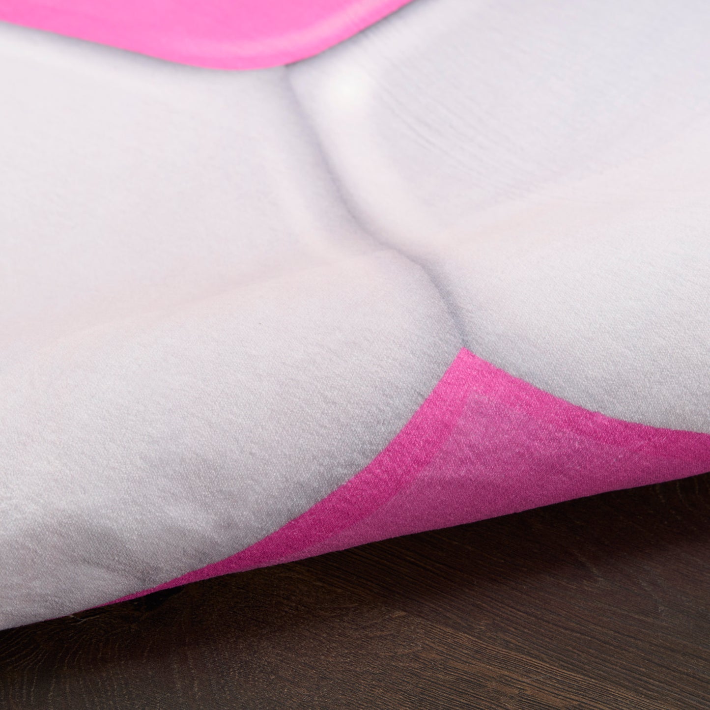 Nourison Imagination 5' x Round Pink Kids Indoor Rug