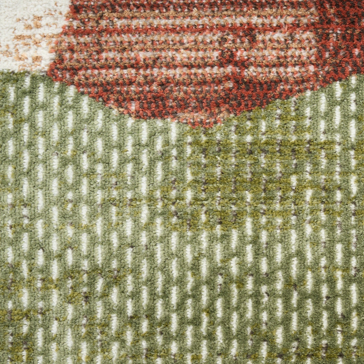 Nourison Nordic 4' x 6' Beige Multi Modern Indoor Rug