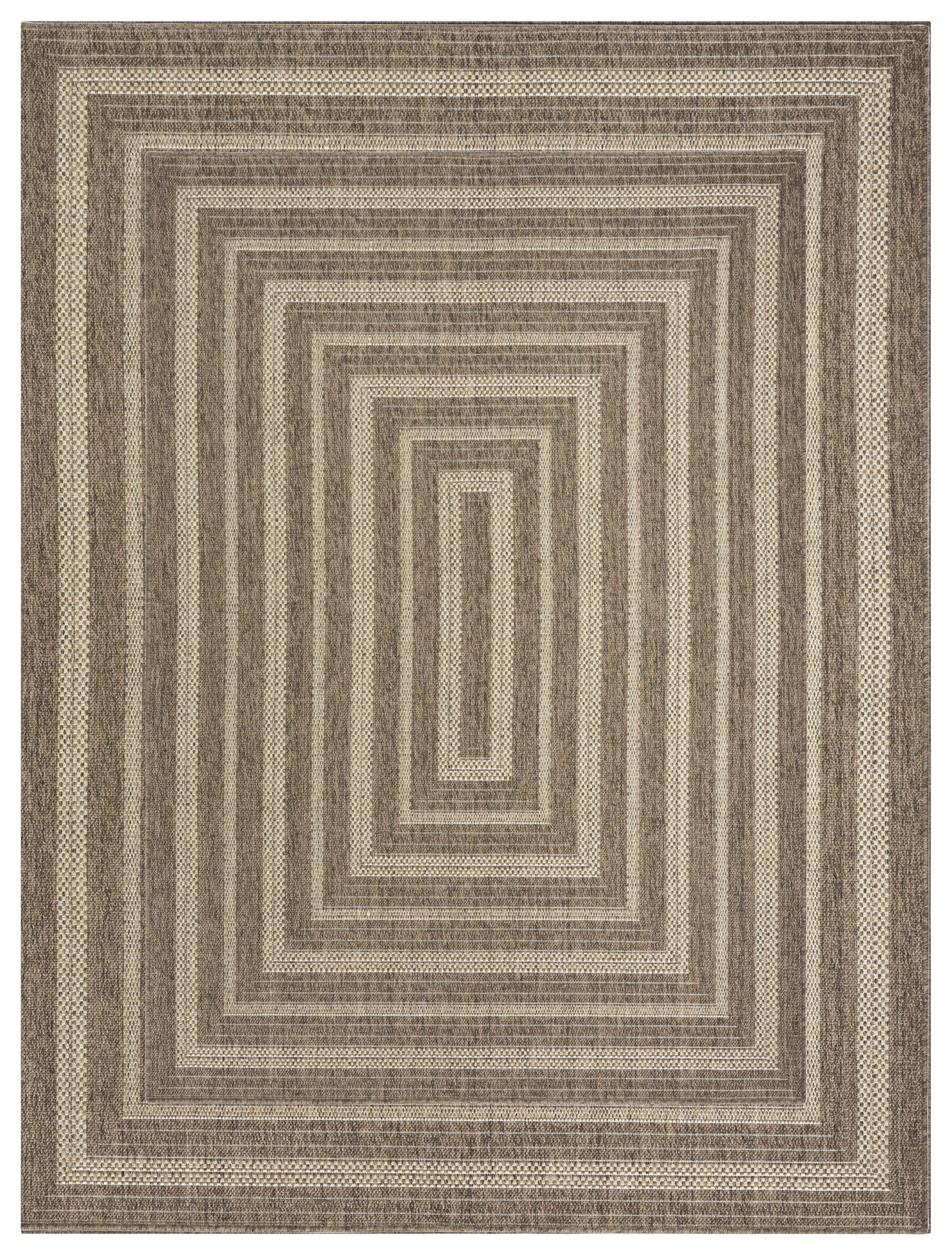 Nourison Tulum 10' x 14' Brown Outdoor Rug