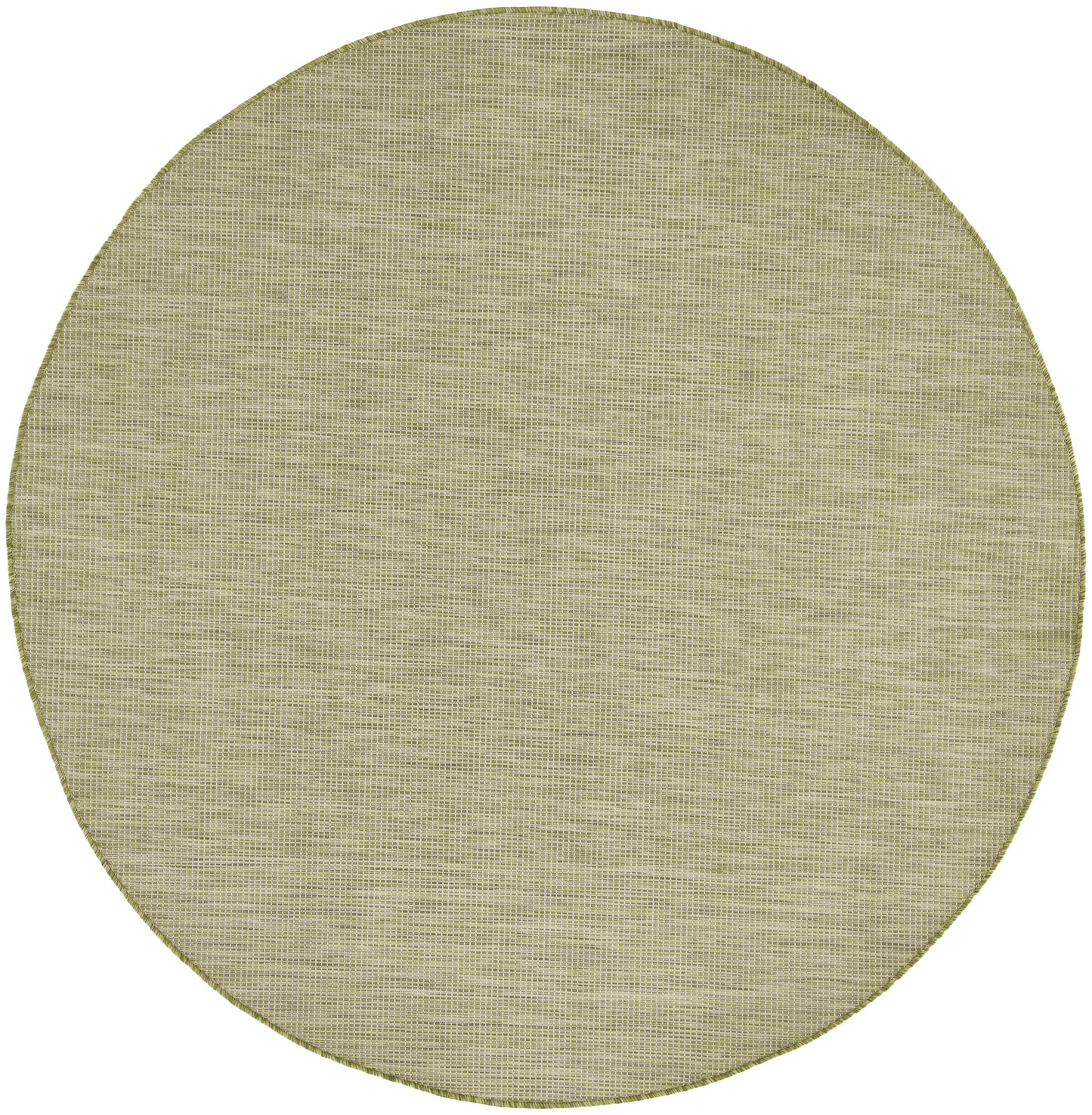 Nourison Positano 8' x Round Green Modern Rug