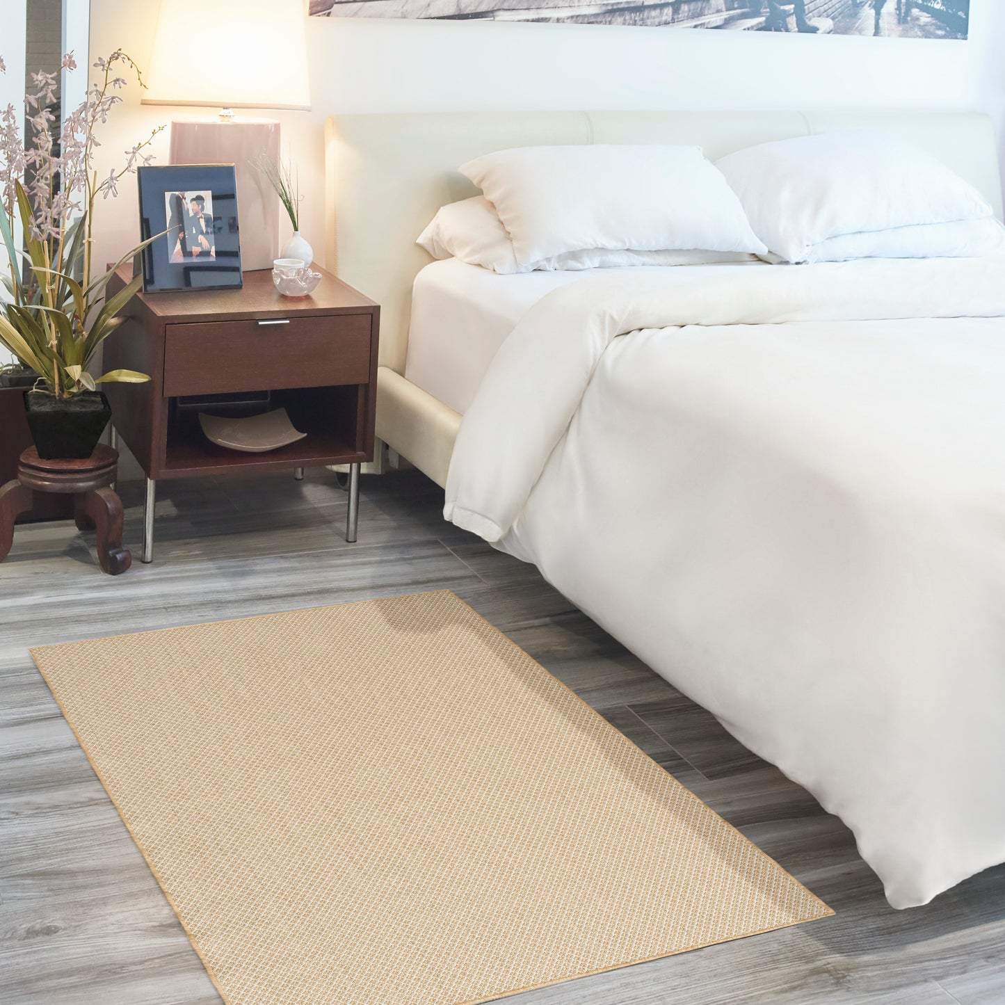 Nourison Courtyard 3' x 5' Natural Modern Rug
