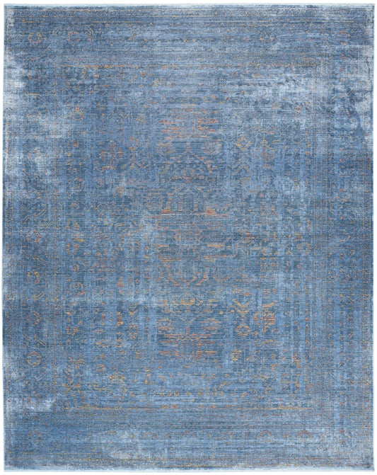 Nourison Luxurious 9'10" x 12'6" Blue Vintage Indoor Rug
