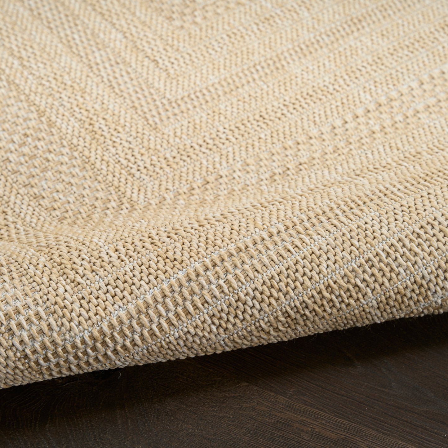 Nourison Tulum 3' x 5' Cream Outdoor Rug