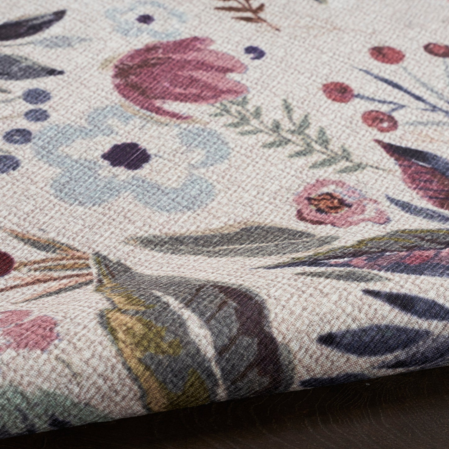 Nourison Nourison Washables 9'2" x 12' Ivory Pink Vintage Indoor Rug