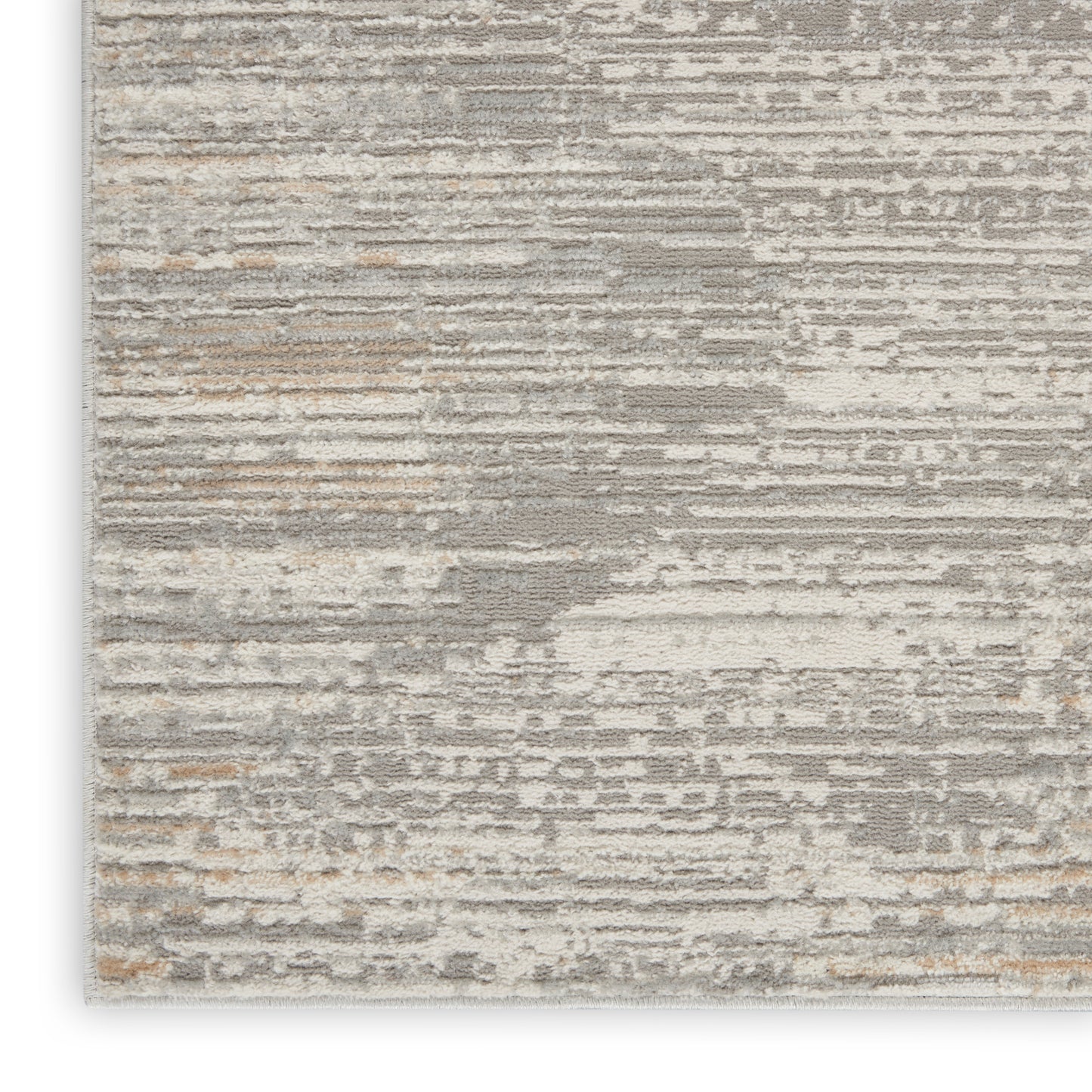 Calvin Klein CK011 Verdant 7'10" x 9'10" Ivory/Grey Modern Indoor Rug