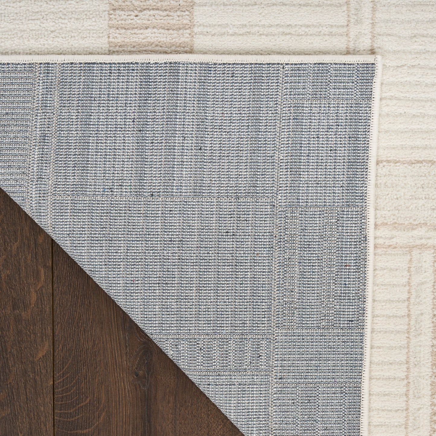 Nourison Nordic 4' x 6' Ivory Beige Modern Indoor Rug