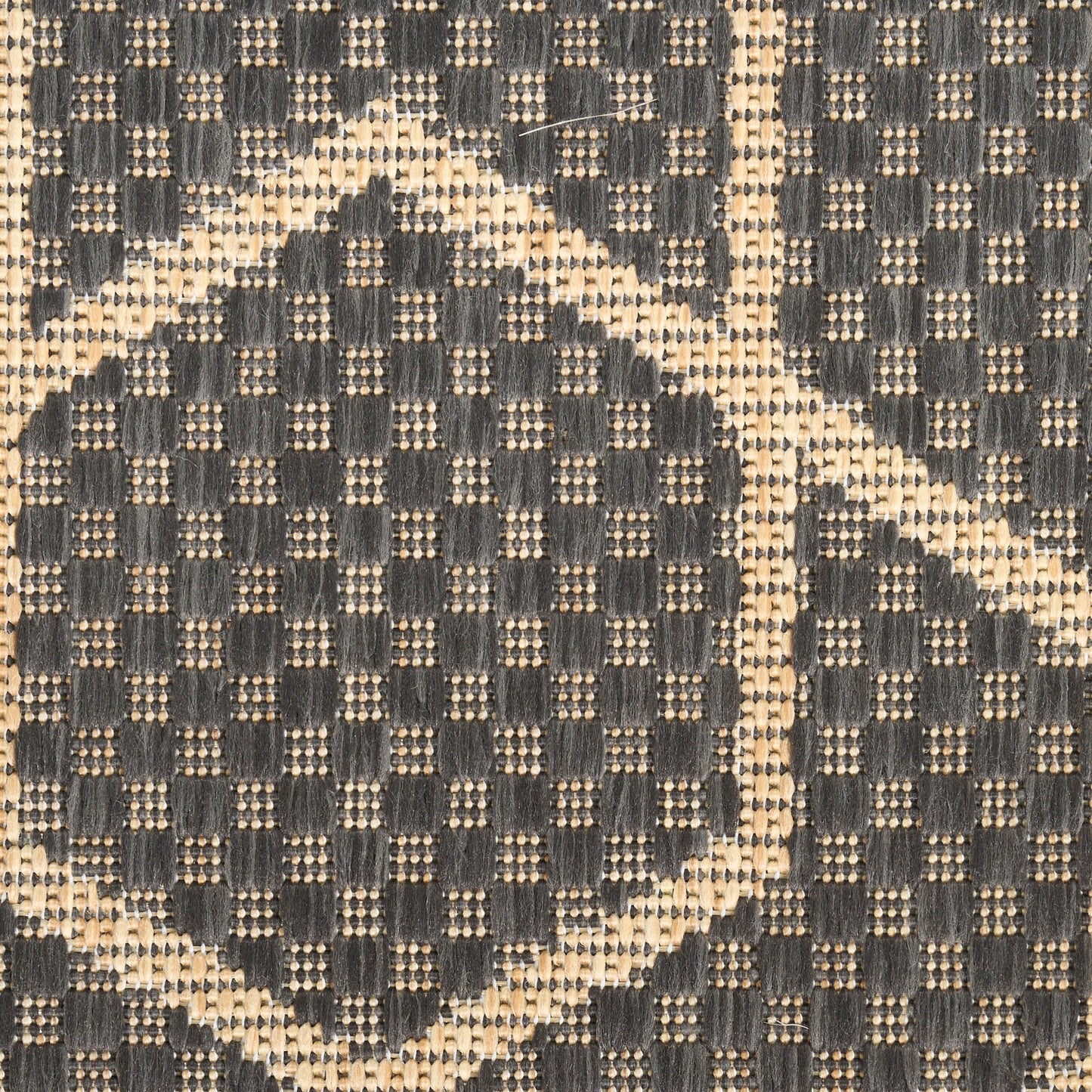 Nourison Horizon Indoor/Outdoor 8' x 10' Charcoal Modern Rug