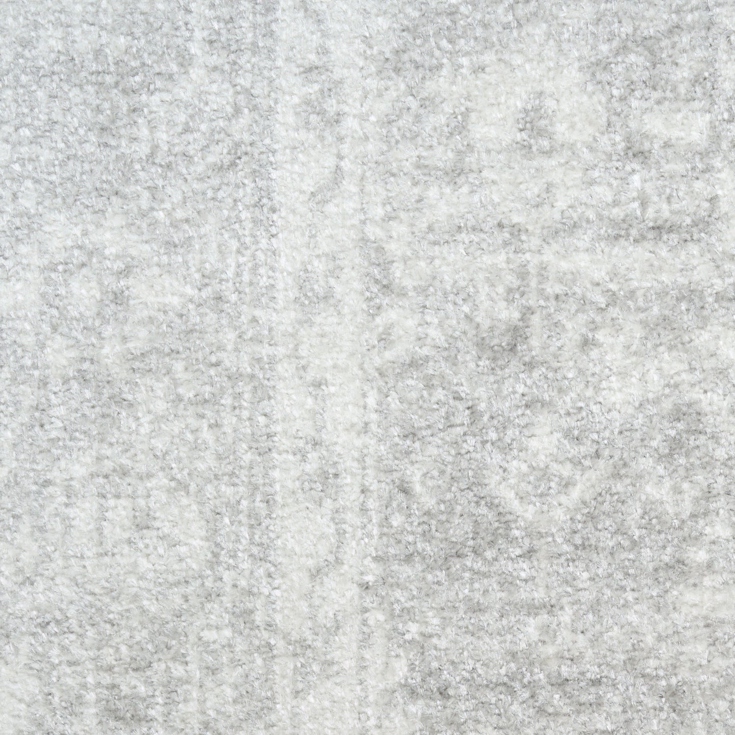 Nourison Astra Machine Washable 7'10" x Round Light Grey Vintage Indoor Rug