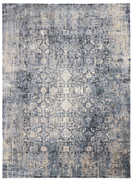 Nourison Moroccan Celebration 7'10" x 10'6" Slate Vintage Indoor Rug