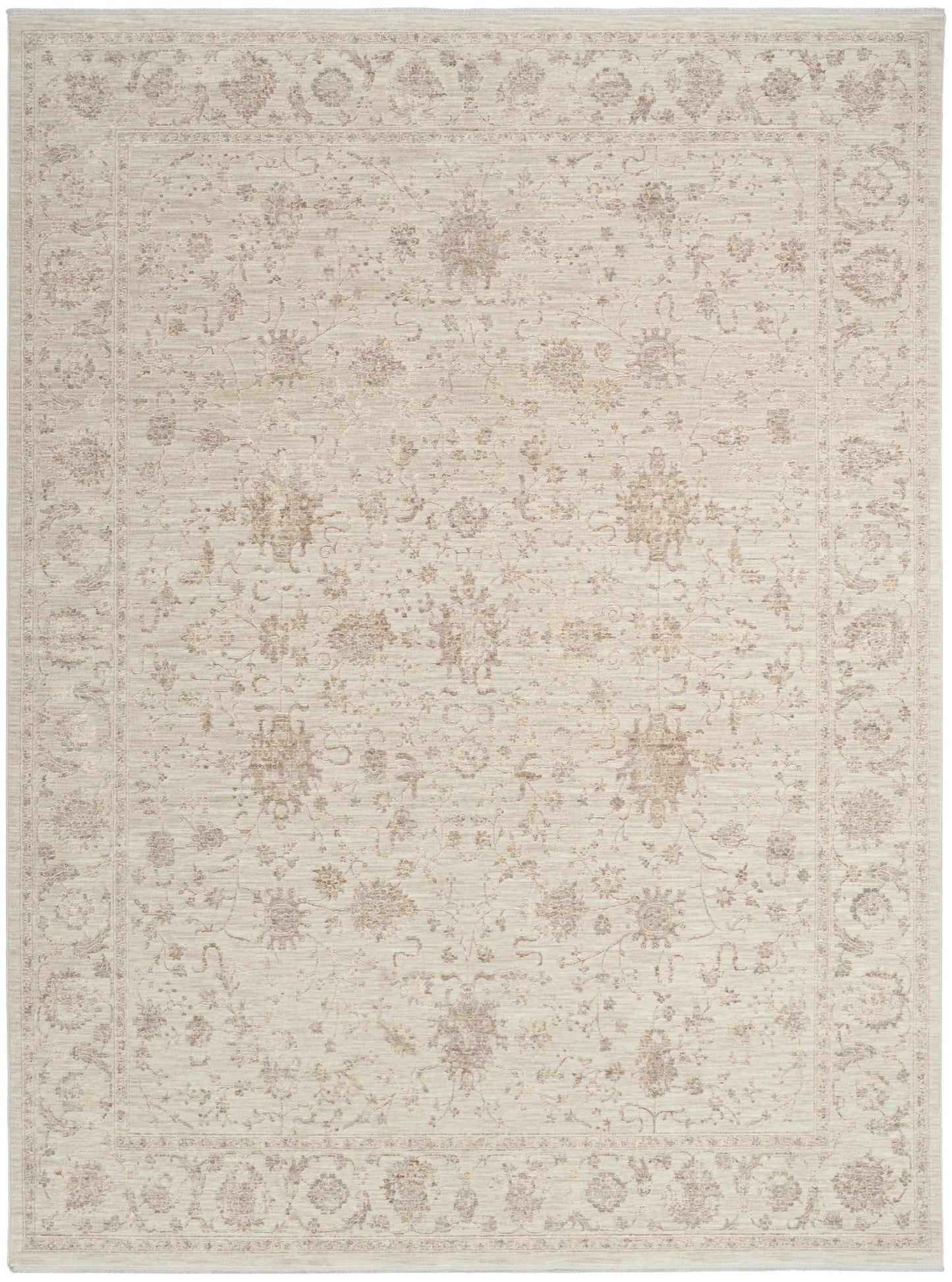 Nourison Shadows 6' x 9' Ivory Vintage Indoor Rug