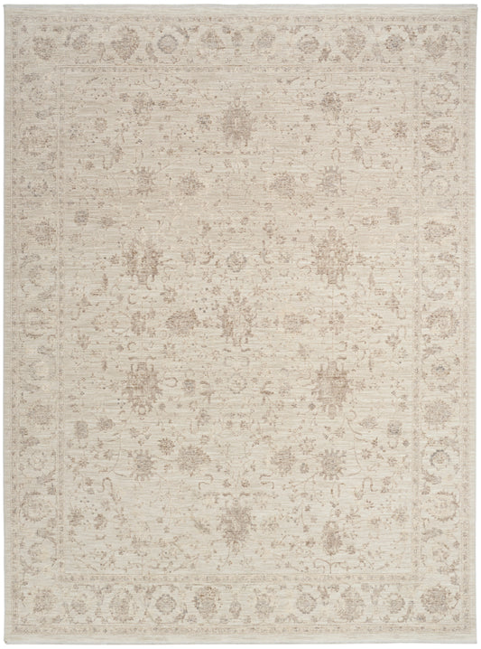 Nourison Shadows 6' x 9' Ivory Vintage Indoor Rug