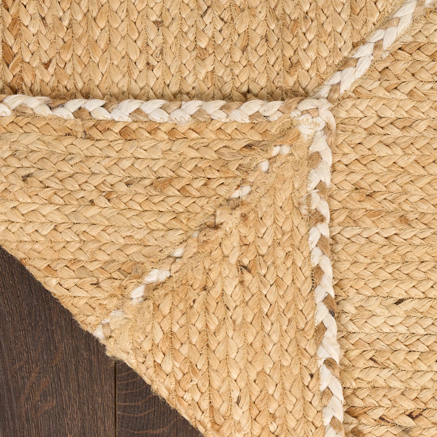 Nourison Terrazzo Jute 4' x 6' Natural Farmhouse Indoor Rug