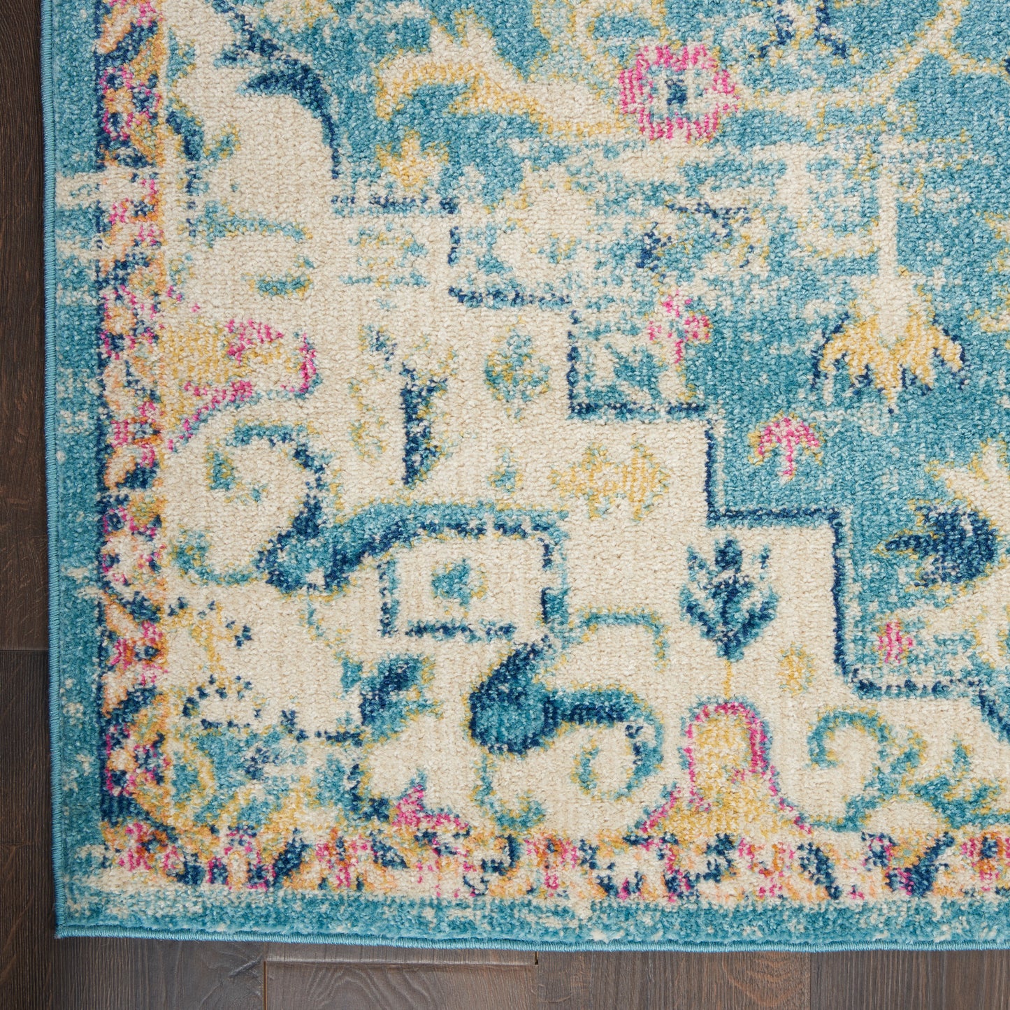 Nourison Passion 8' x 10' Ivory/Light Blue Bohemian Indoor Rug