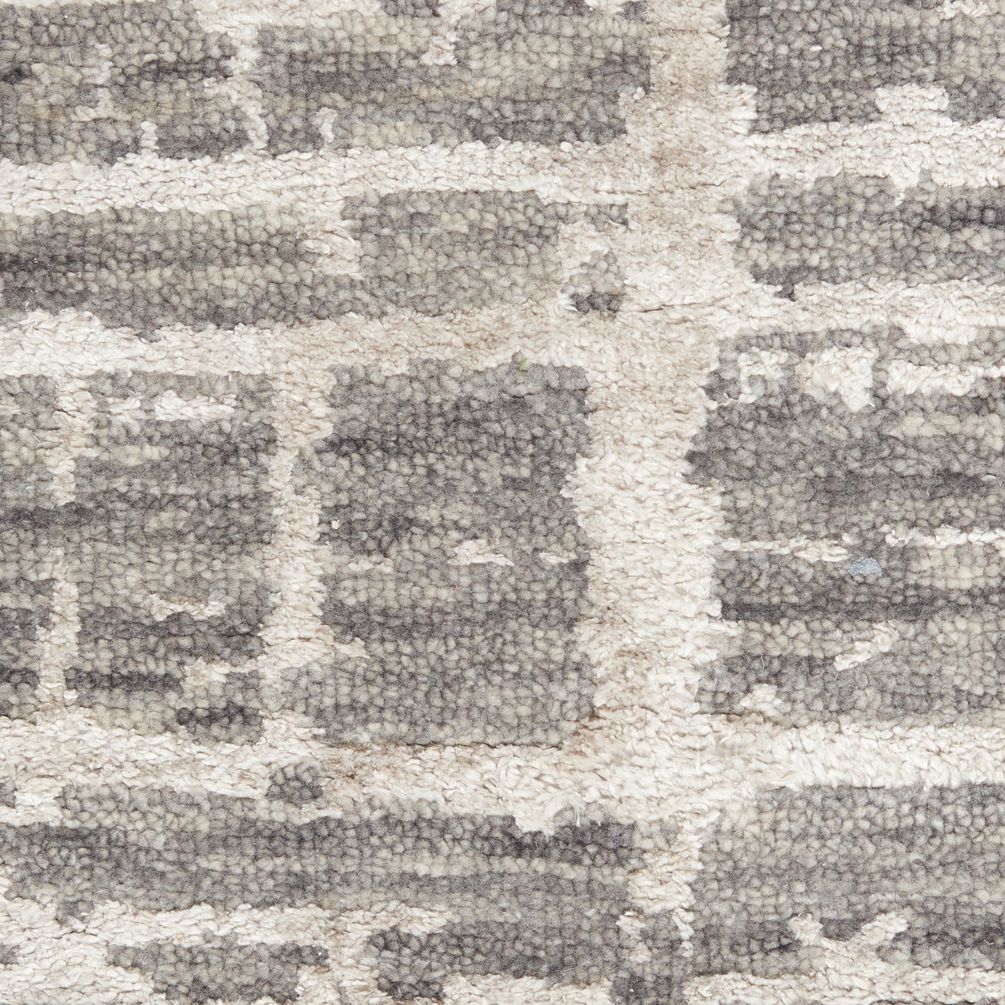 Nourison Luna 8'6" x 11'6" Grey Silver Modern Indoor Rug