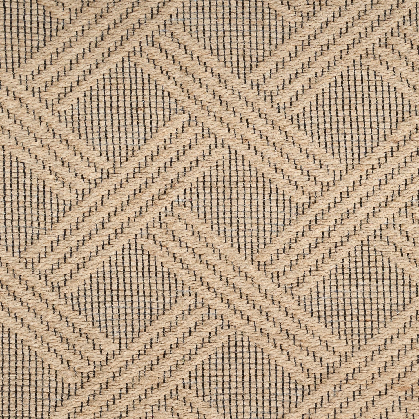 Nourison Washable Jute 2'3" x 7'6" Natural Modern Indoor Rug