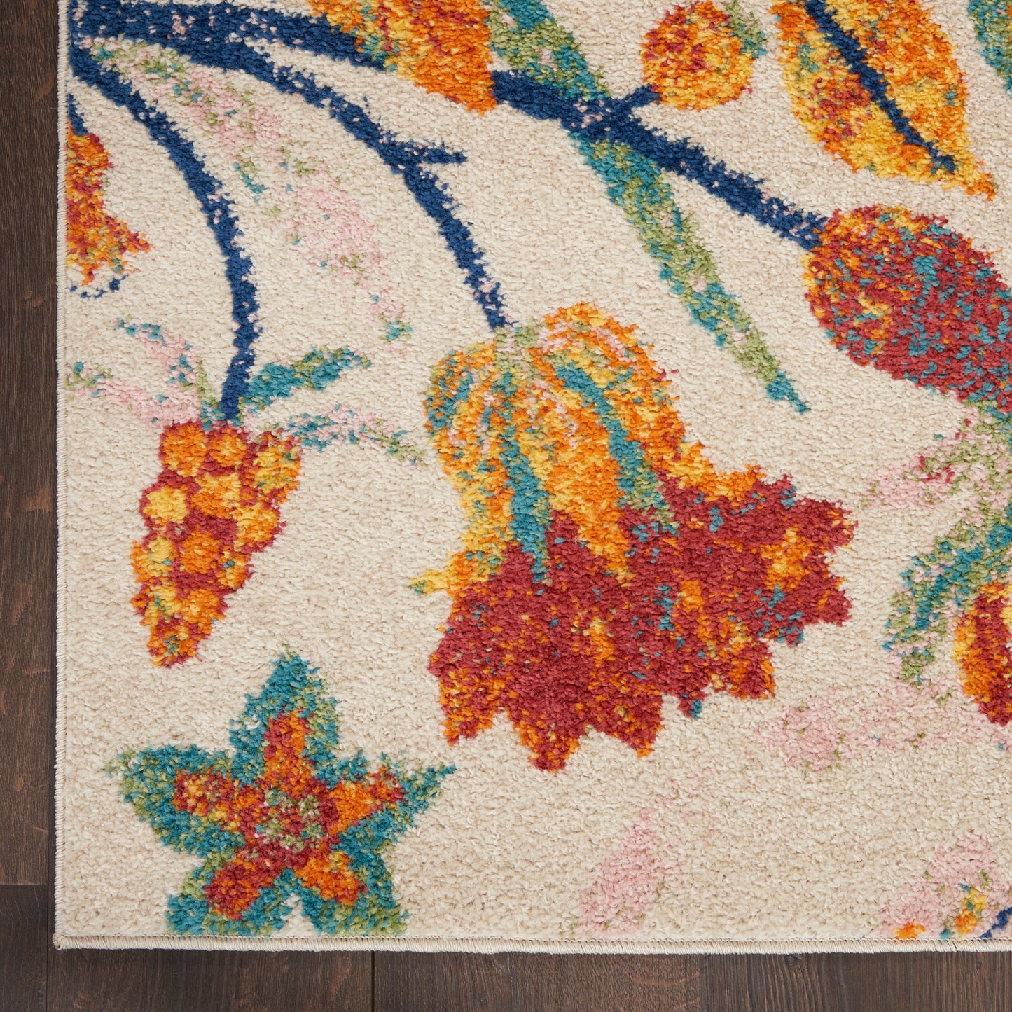 Nourison Allur 4' x 6' Ivory Multicolor Bohemian Indoor Rug