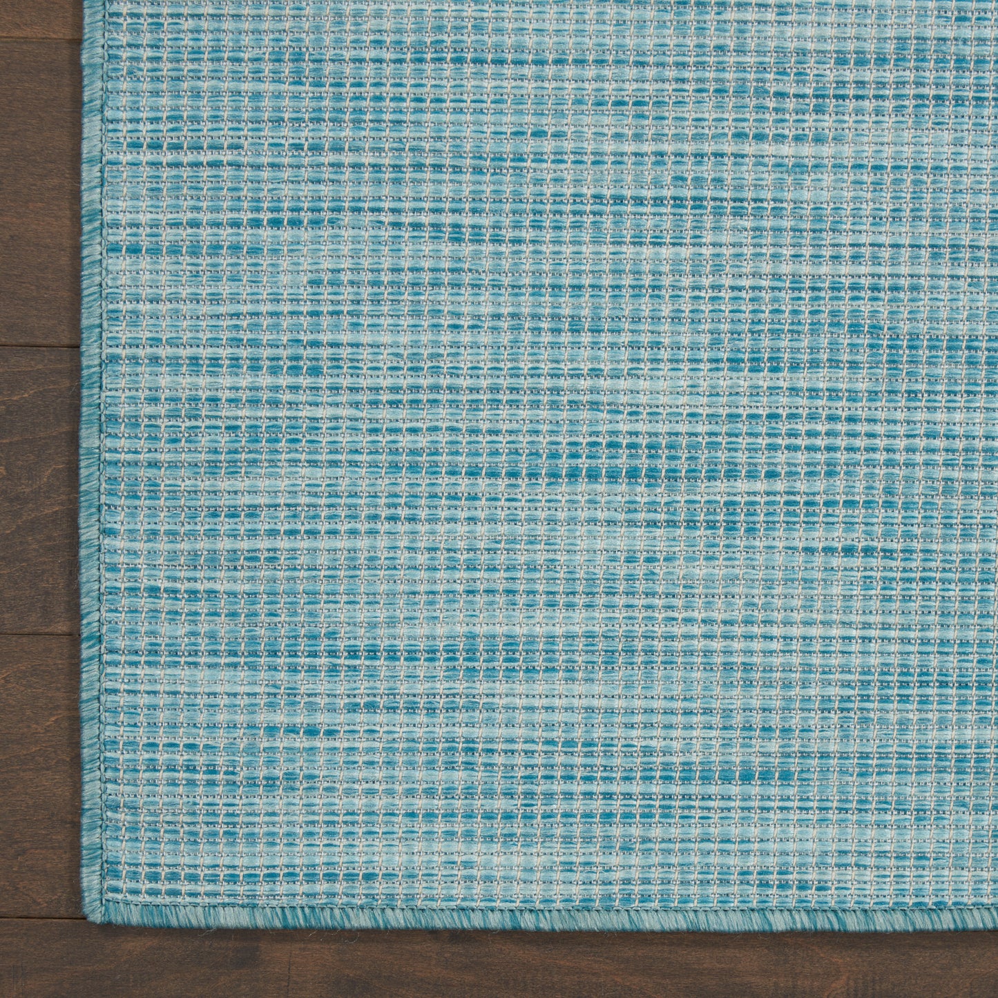 Nourison Positano 4' x 6' Aqua Modern Rug