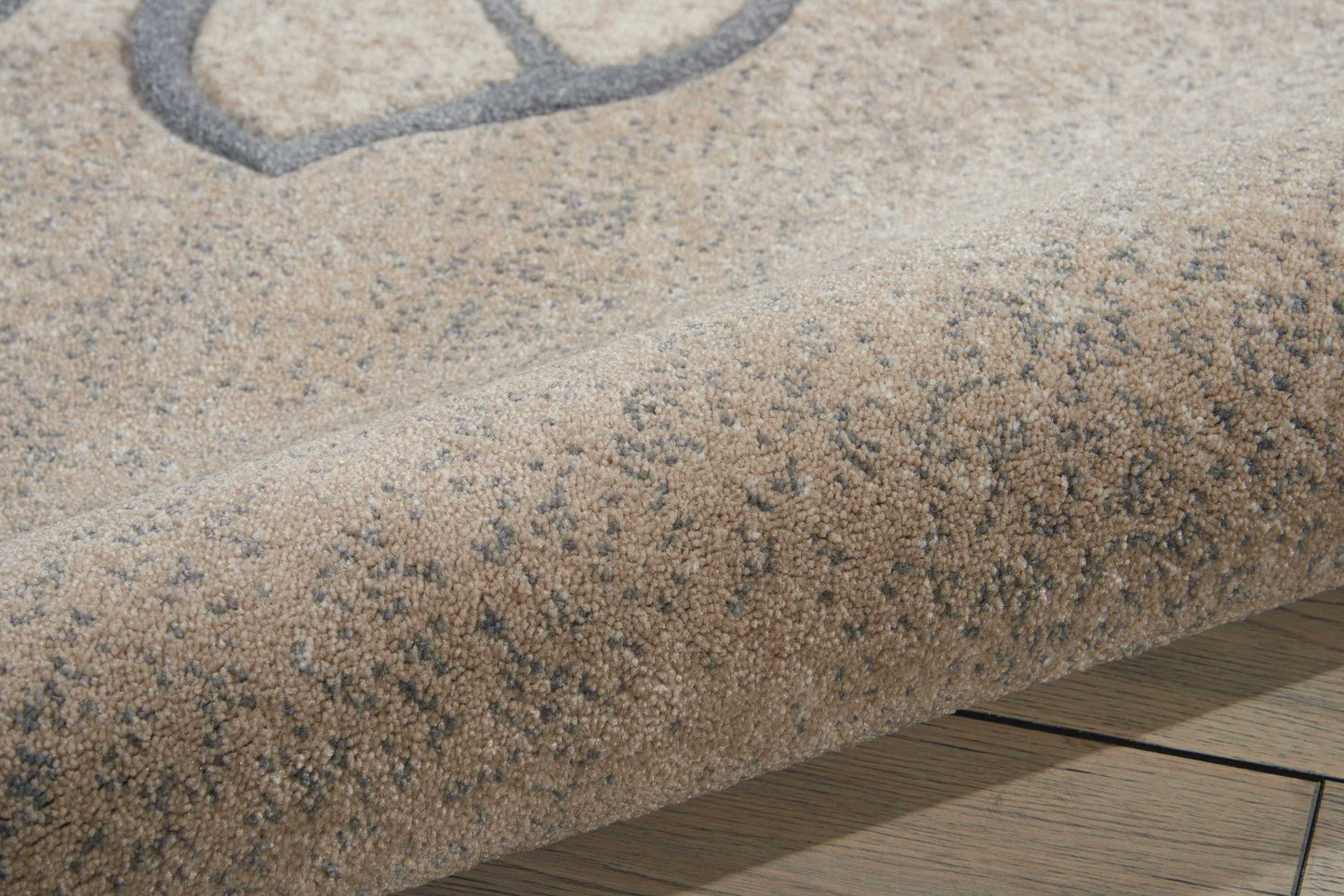 Nourison Maxell 3'10" x 5'10" Beige Modern Indoor Rug