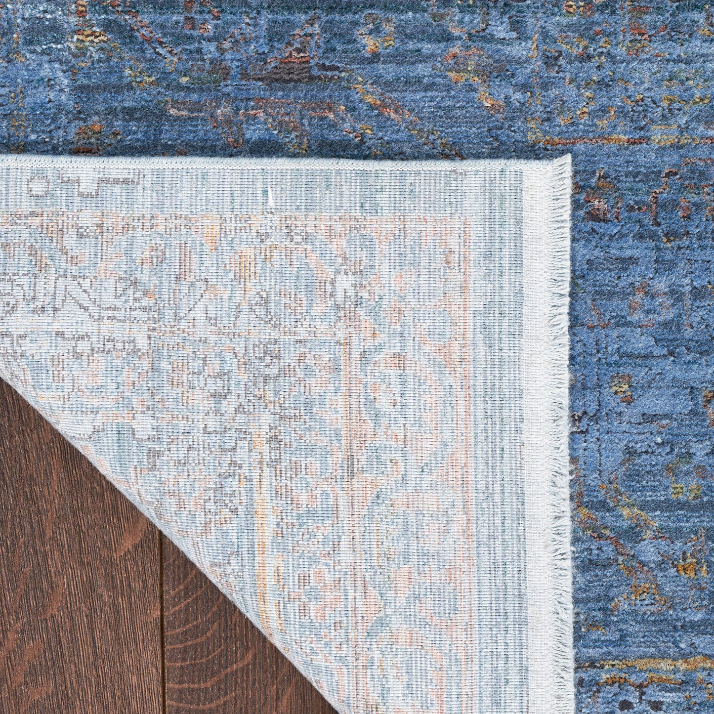 Nourison Luxurious 2' x 3' Blue Vintage Indoor Rug