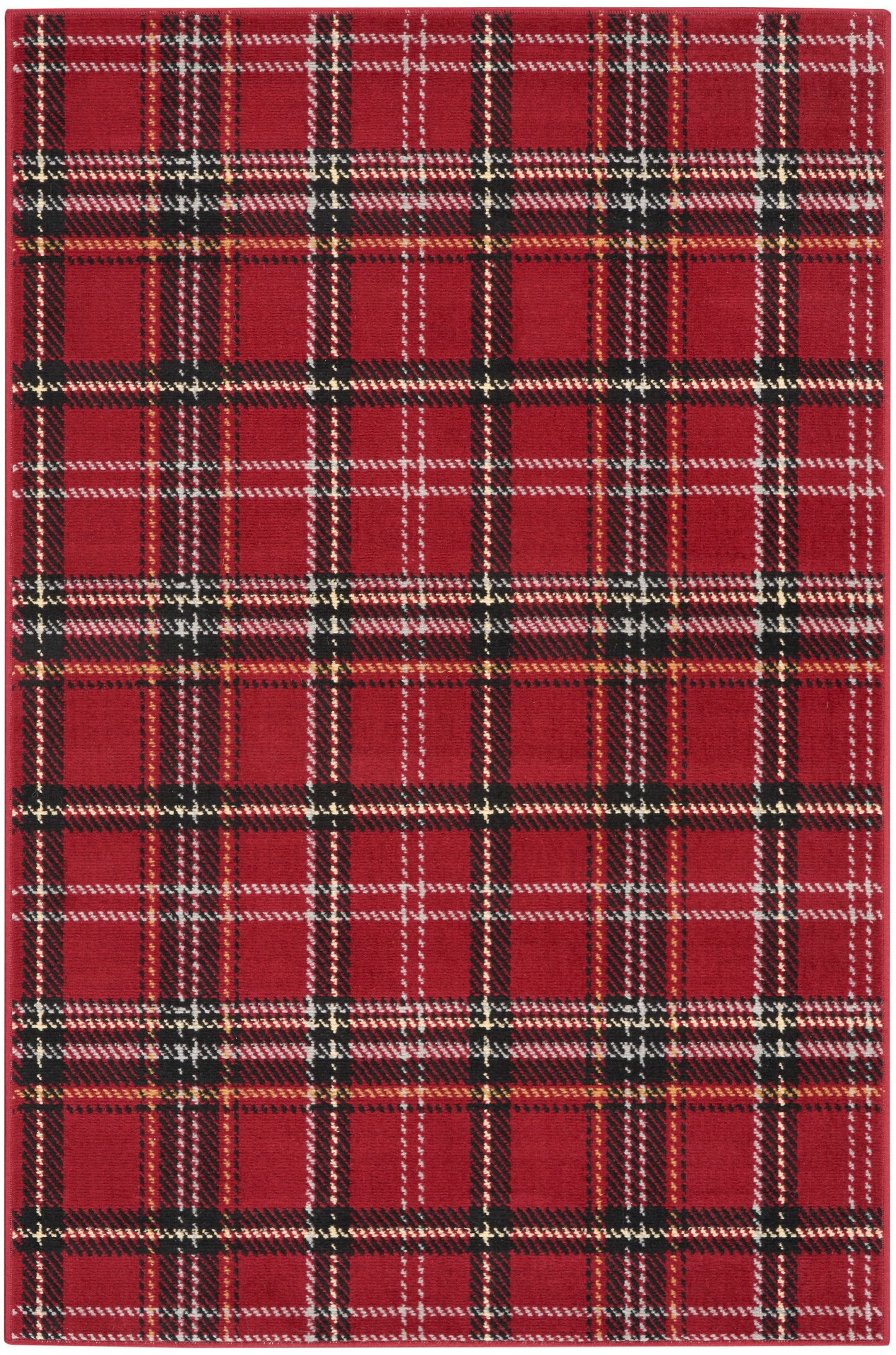 Nourison Grafix 3' x 5' Red Rustic Indoor Rug