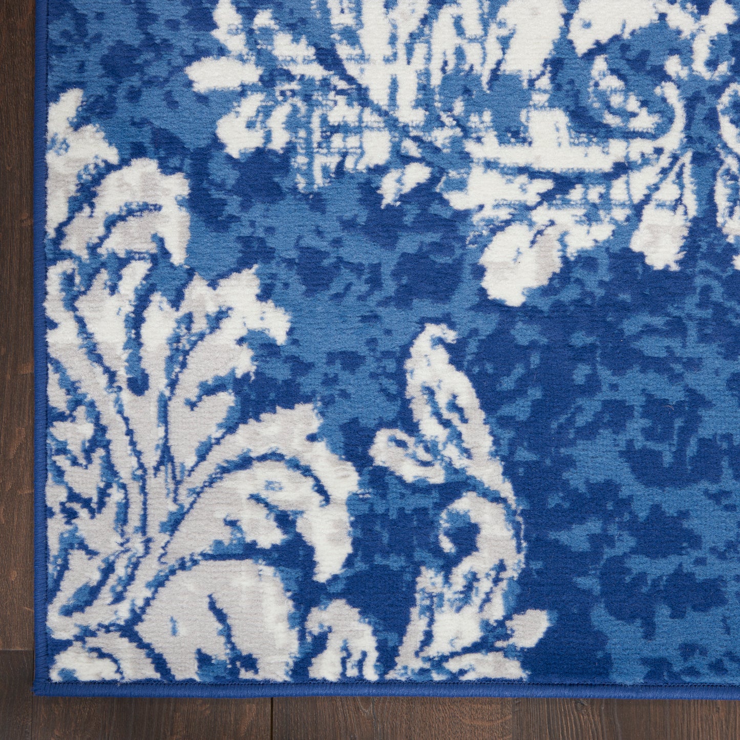 Nourison Whimsicle 5' x 7' Navy Ivory Farmhouse Indoor Rug