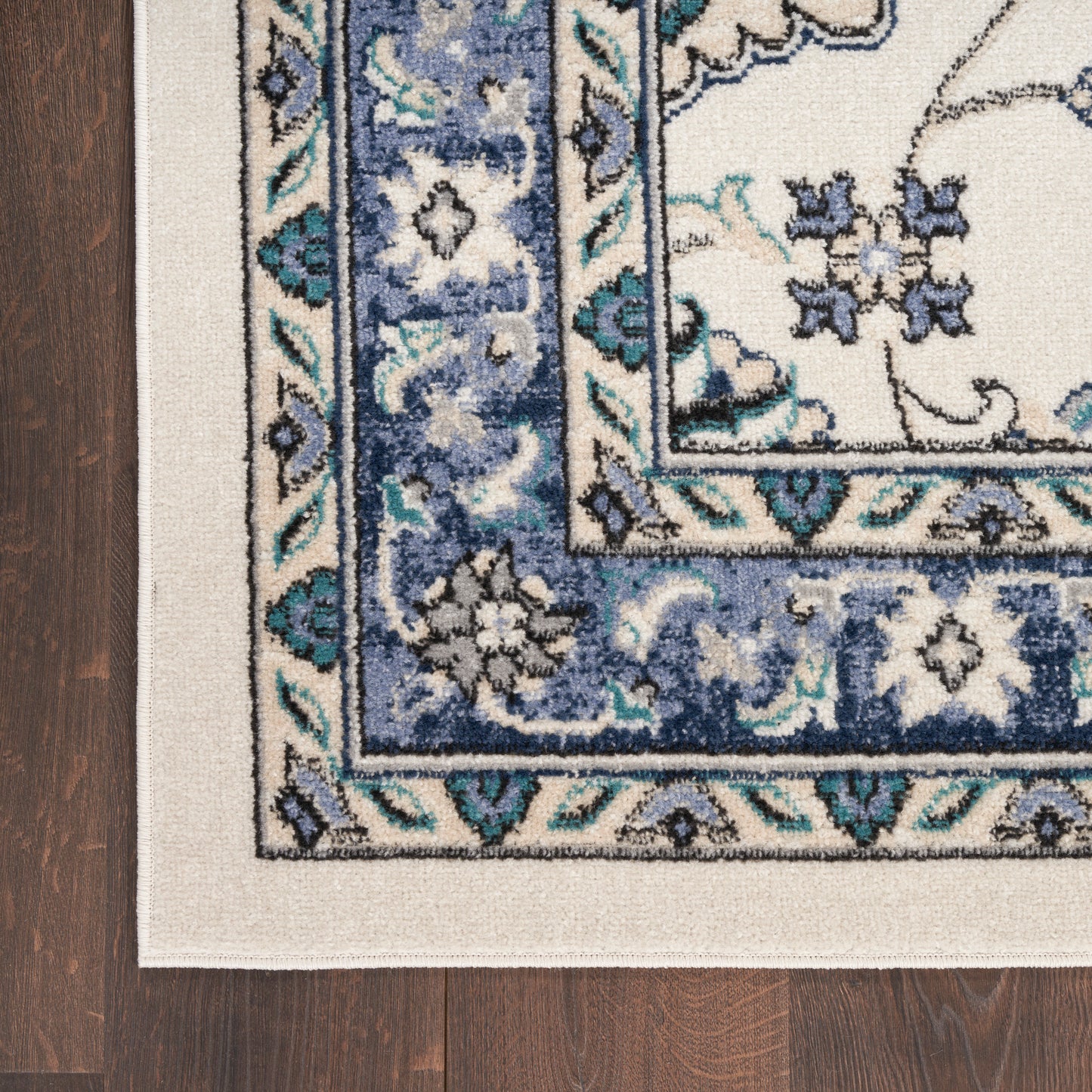 Nourison Nourison Essentials 8' x 10' Ivory Blue Vintage Rug
