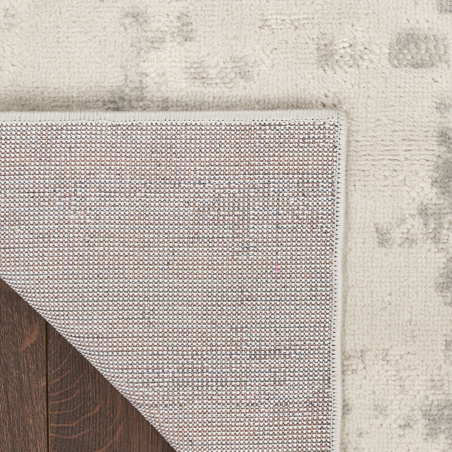Nourison Quarry 2'2" x 7'6" Cream Grey Modern Indoor Rug