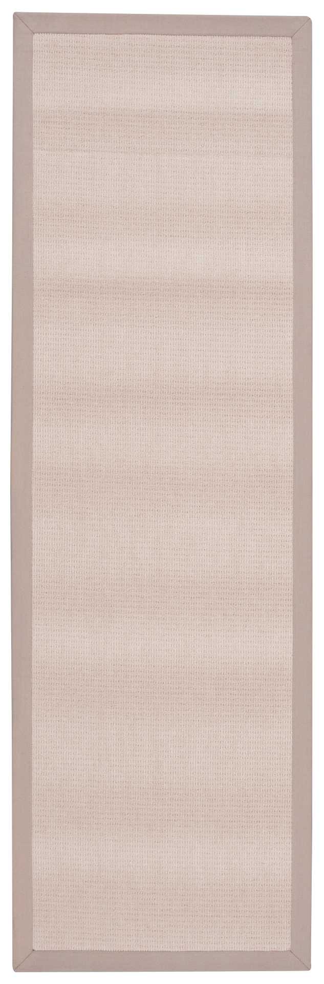Nourison Sisal Soft 2'6" x 8' Eggshell Farmhouse Indoor Rug