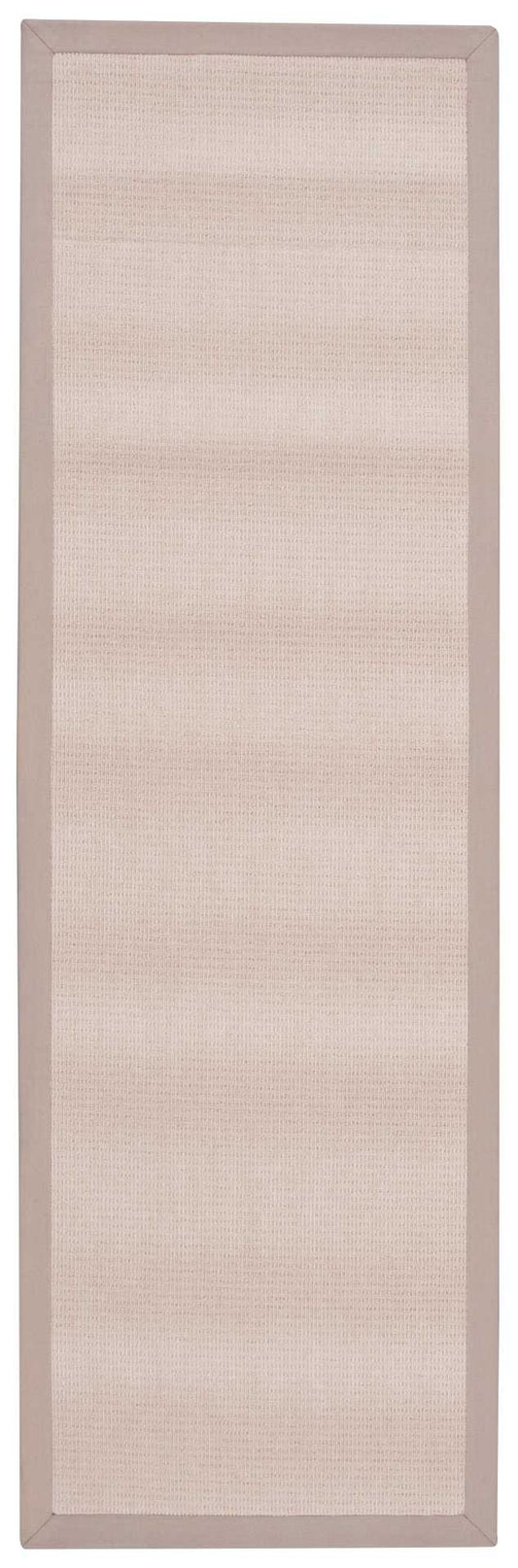 Nourison Sisal Soft 2'6" x 8' Eggshell Farmhouse Indoor Rug