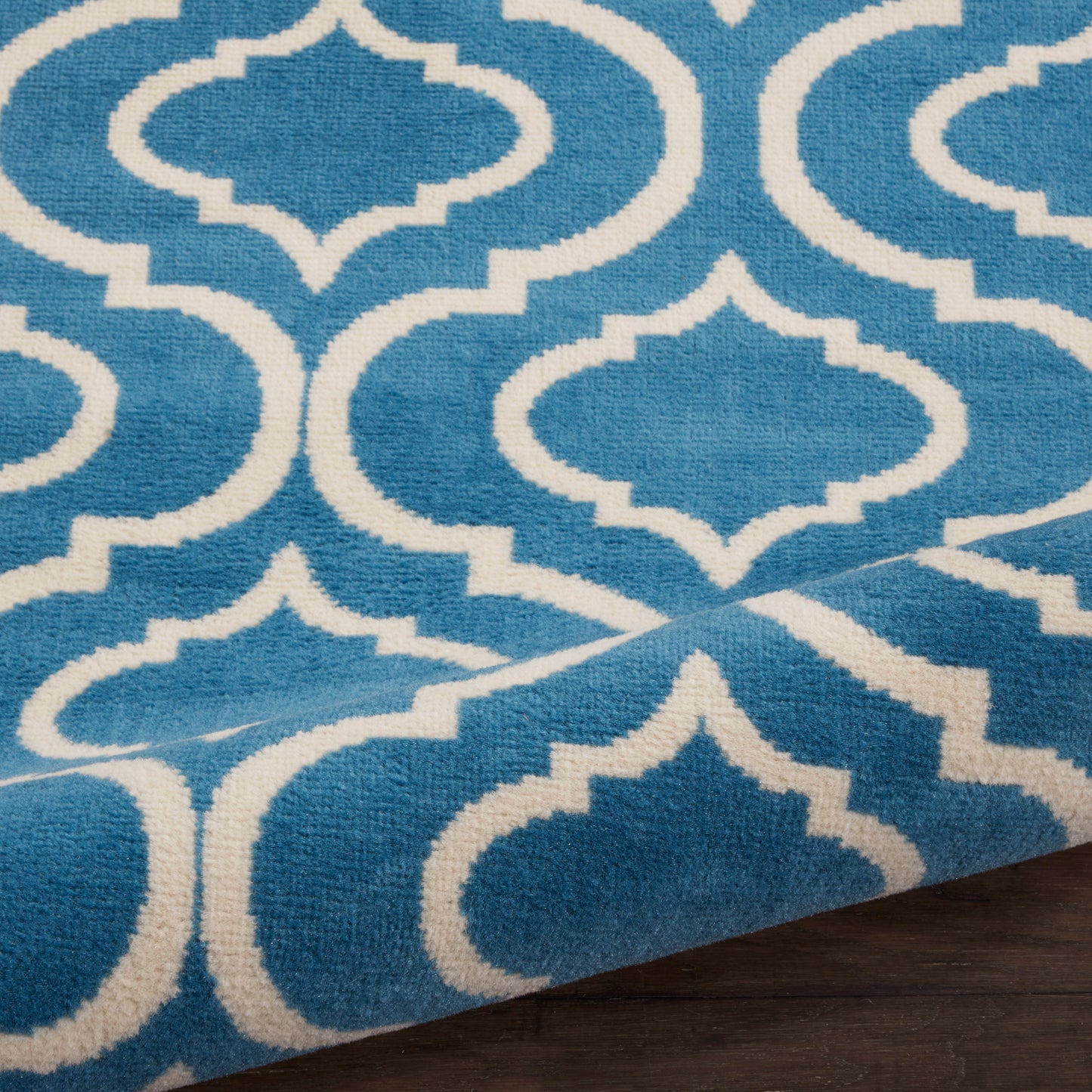 Nourison Jubilant 6' x 9' Blue Contemporary Indoor Rug