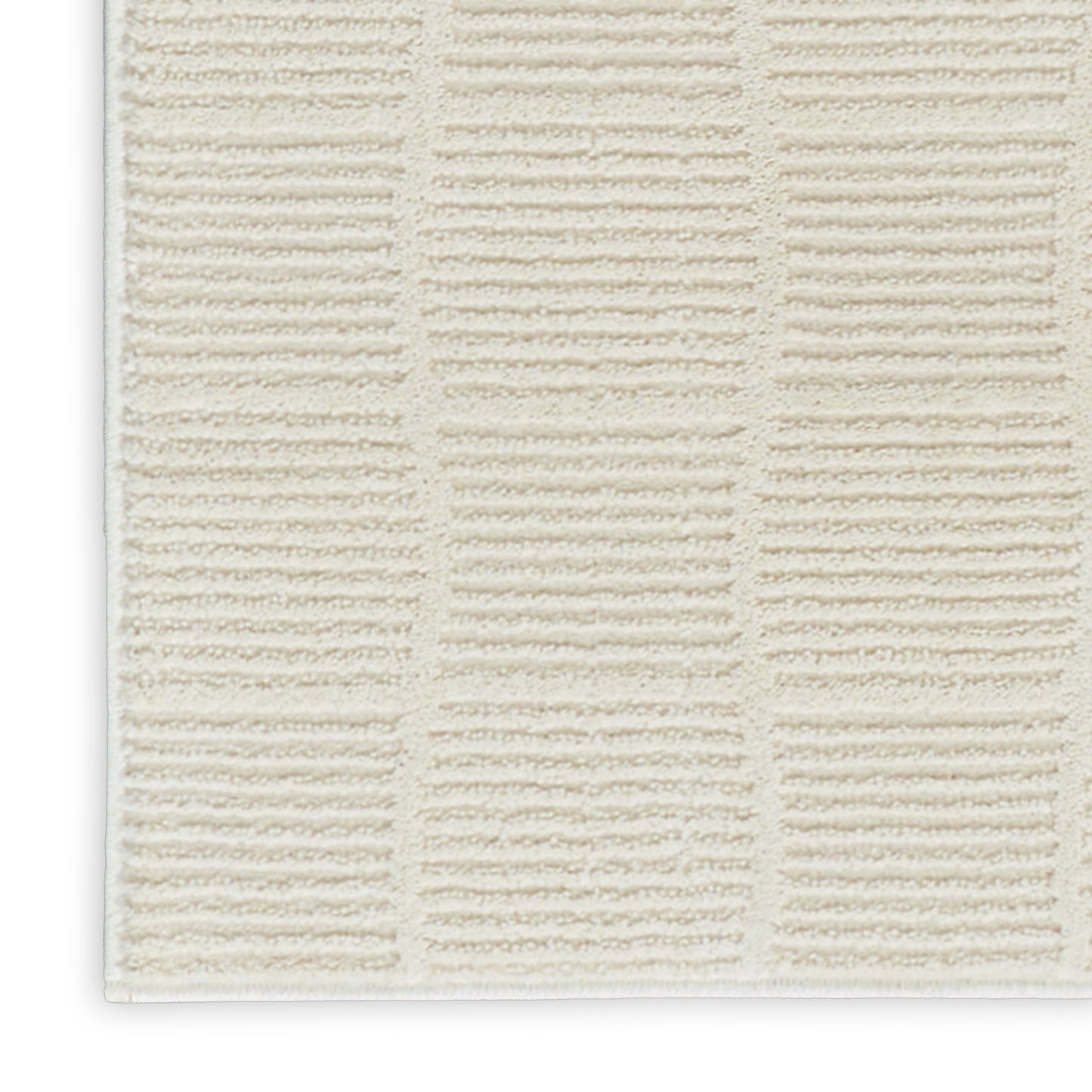 Nourison Eco Cycle 6'6" x 9'2" Ivory Modern Indoor Rug