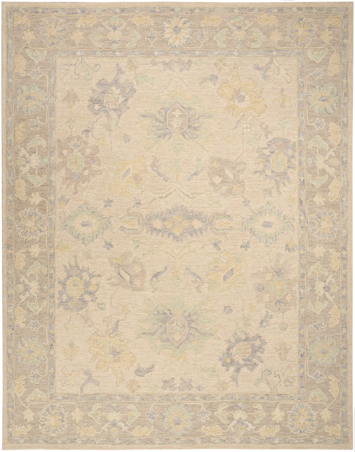 Nourison Maison 5'9" x 8'9" Ivory Taupe Vintage Indoor Rug
