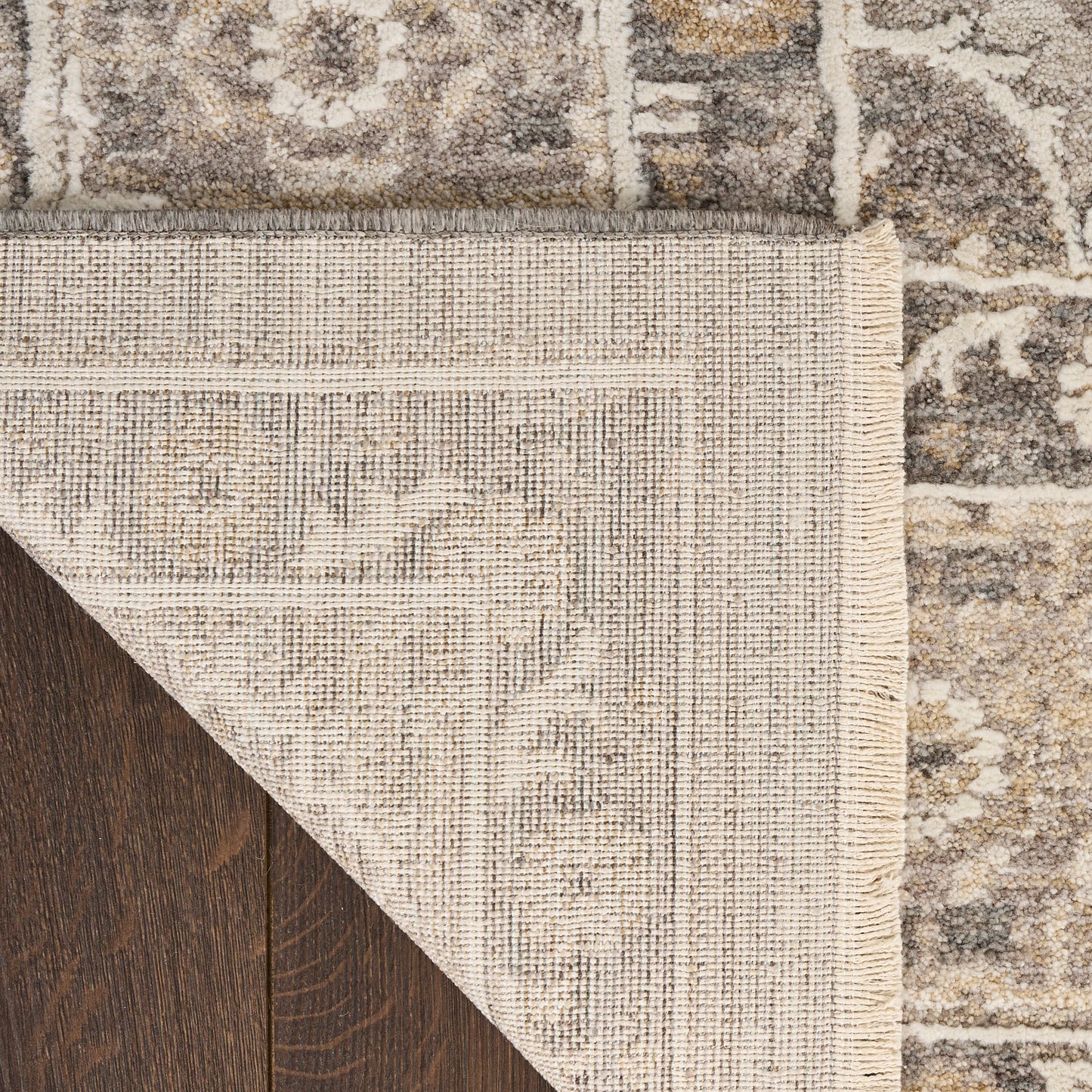 Nourison Retreat 5'3" x 7'6" Grey Vintage Indoor Rug