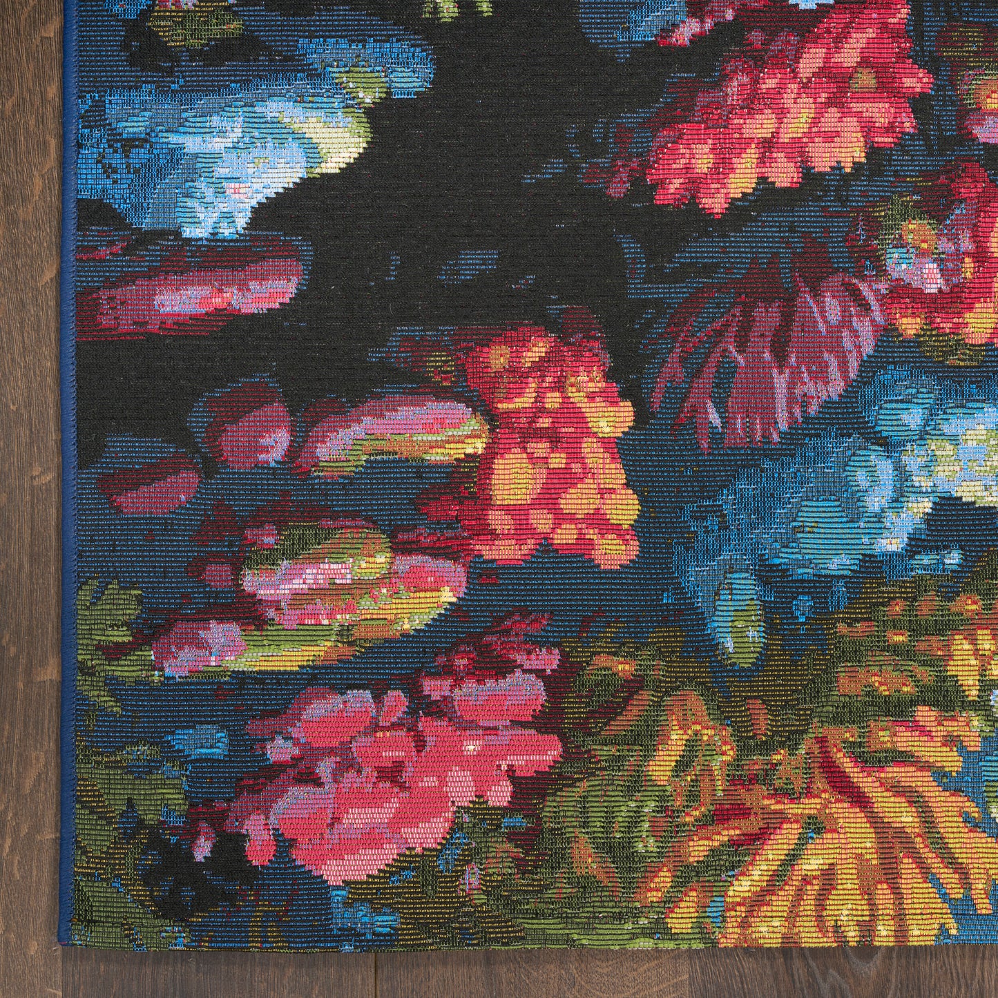 Nourison Color Splash 5'3" x 7'3" Multicolor Coastal, Nautical & Beach Rug
