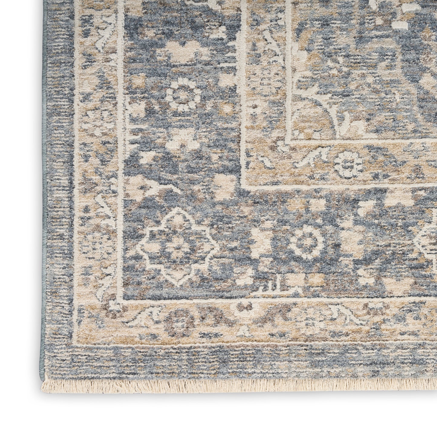 Nourison Retreat 7'10" x 10' Blue Vintage Indoor Rug