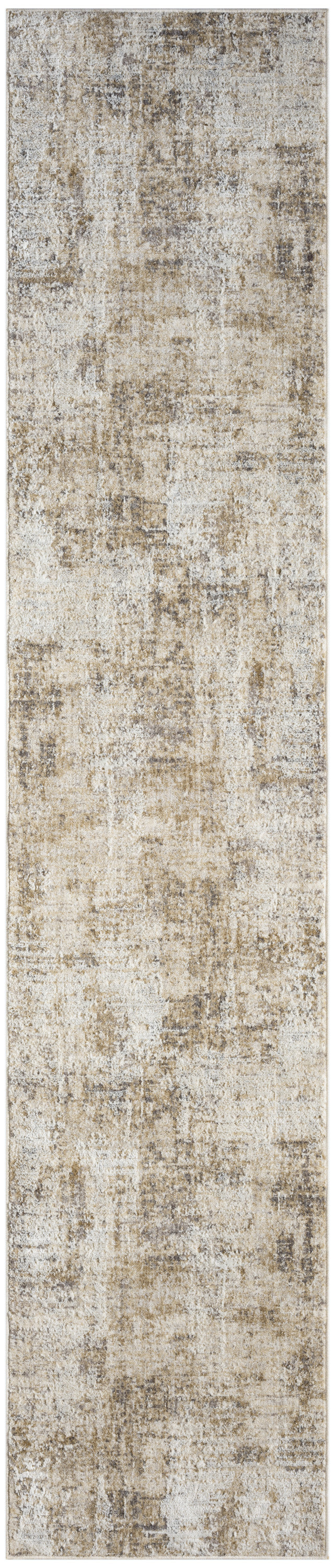 Calvin Klein CK078 Summit 2'2" x 10' Natural Grey Modern Indoor Rug