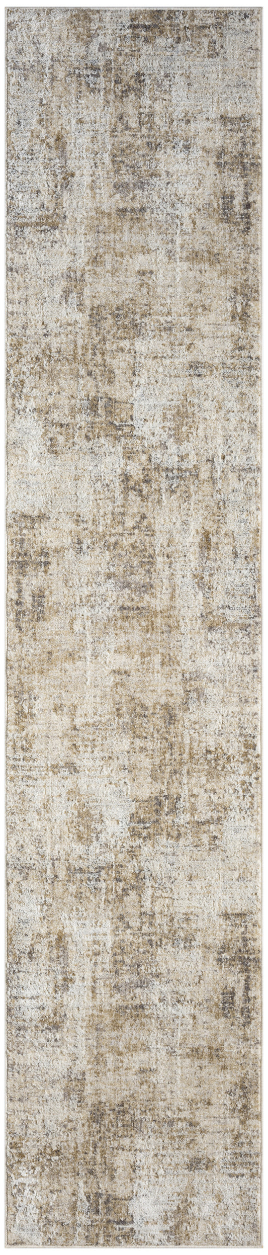 Calvin Klein CK078 Summit 2'2" x 10' Natural Grey Modern Indoor Rug