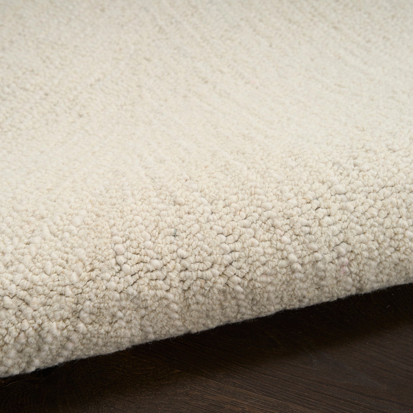 DKNY Pure Angles 5'3" x 7'3" Ivory Modern Indoor Rug