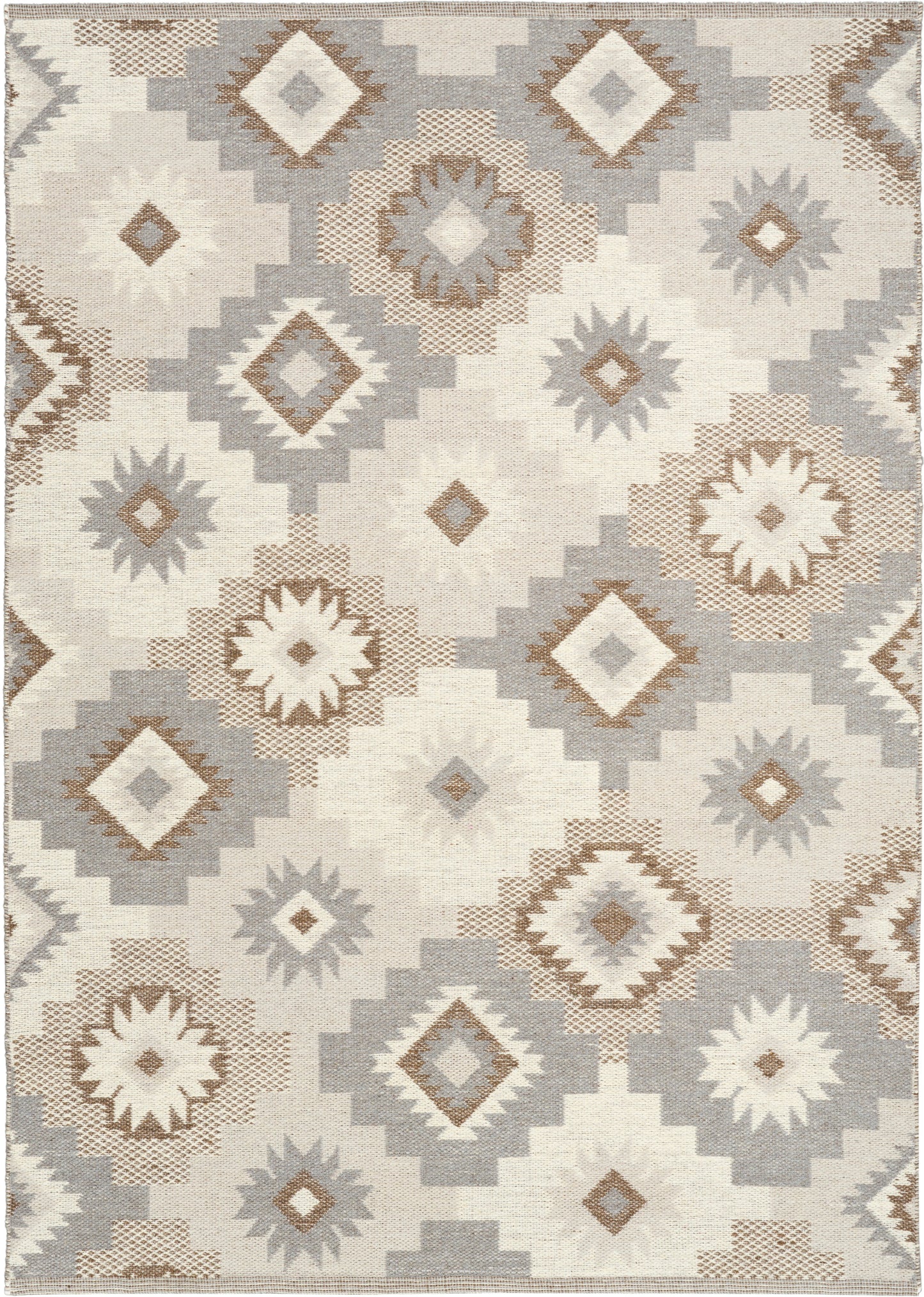 Nourison Copenhagen 8' x 10' Ivory Beige Modern Indoor Rug