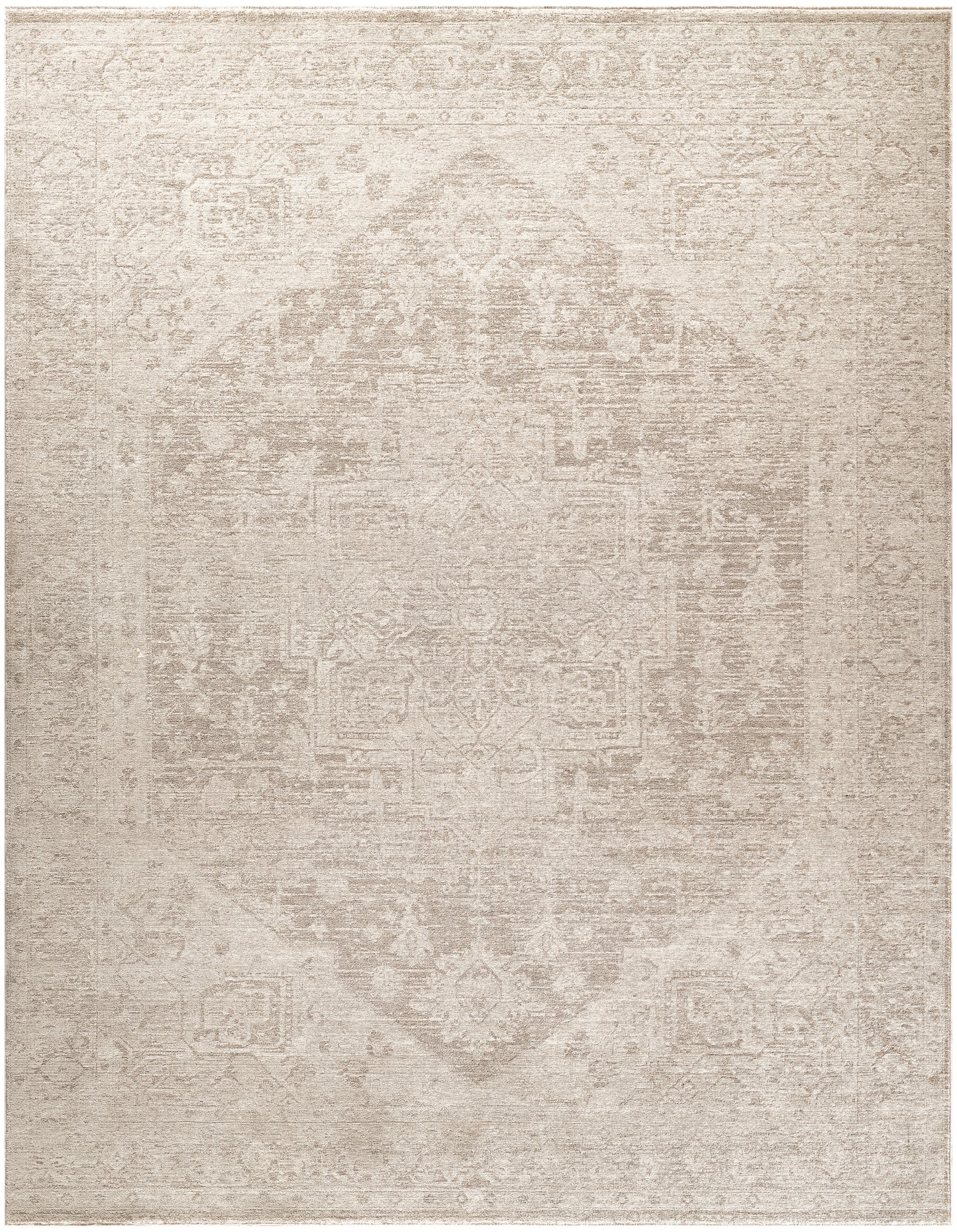 DKNY Pure Shades 9' x 12' Beige Vintage Indoor Rug