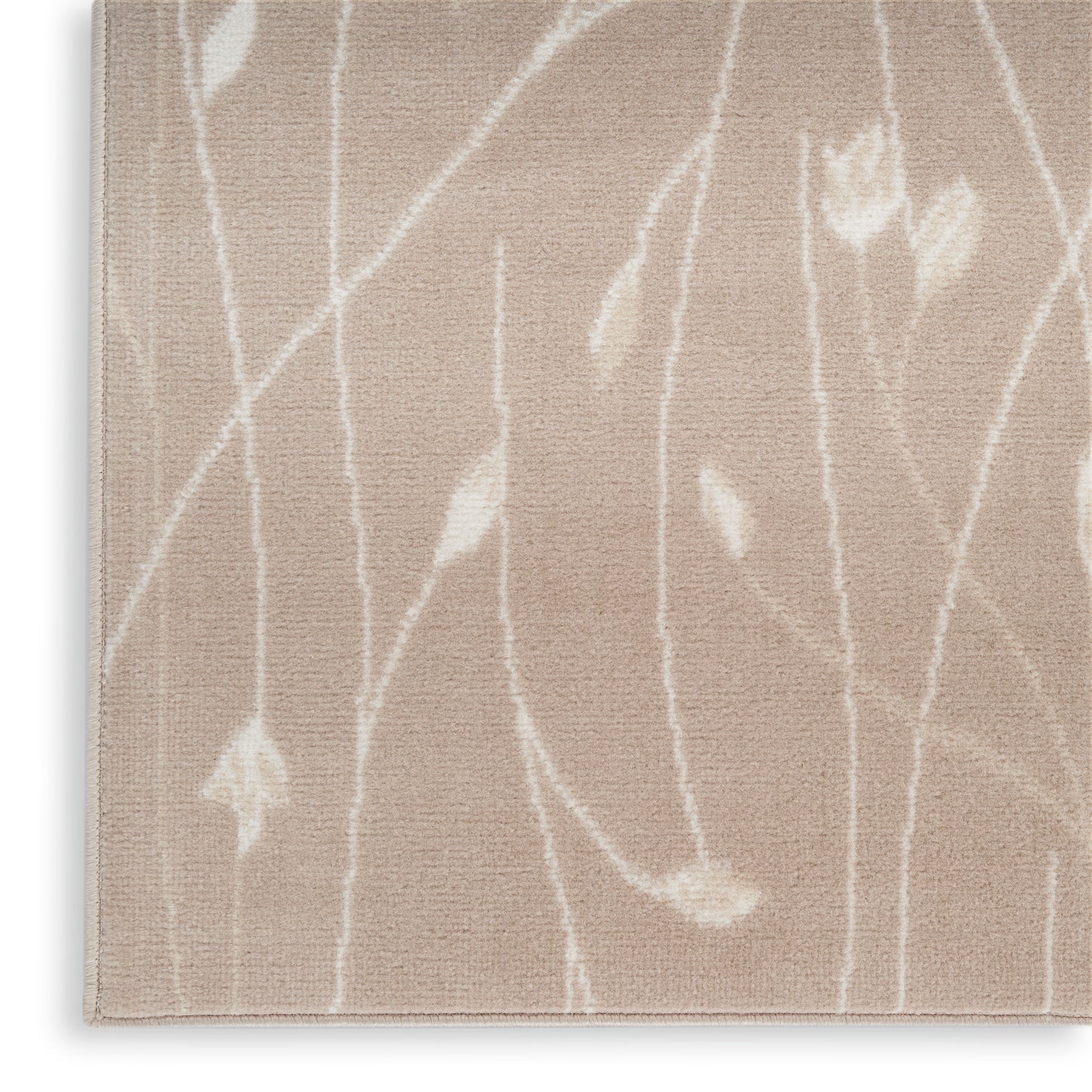 Nourison Grafix 3'9" x 5'9" Beige Modern Indoor Rug