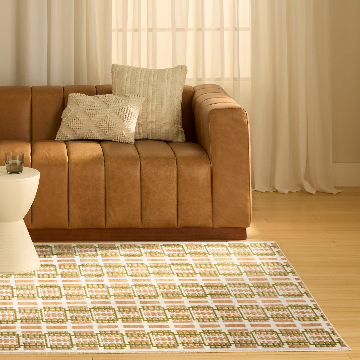 Nourison Nordic 4' x 6' Multicolor Modern Indoor Rug