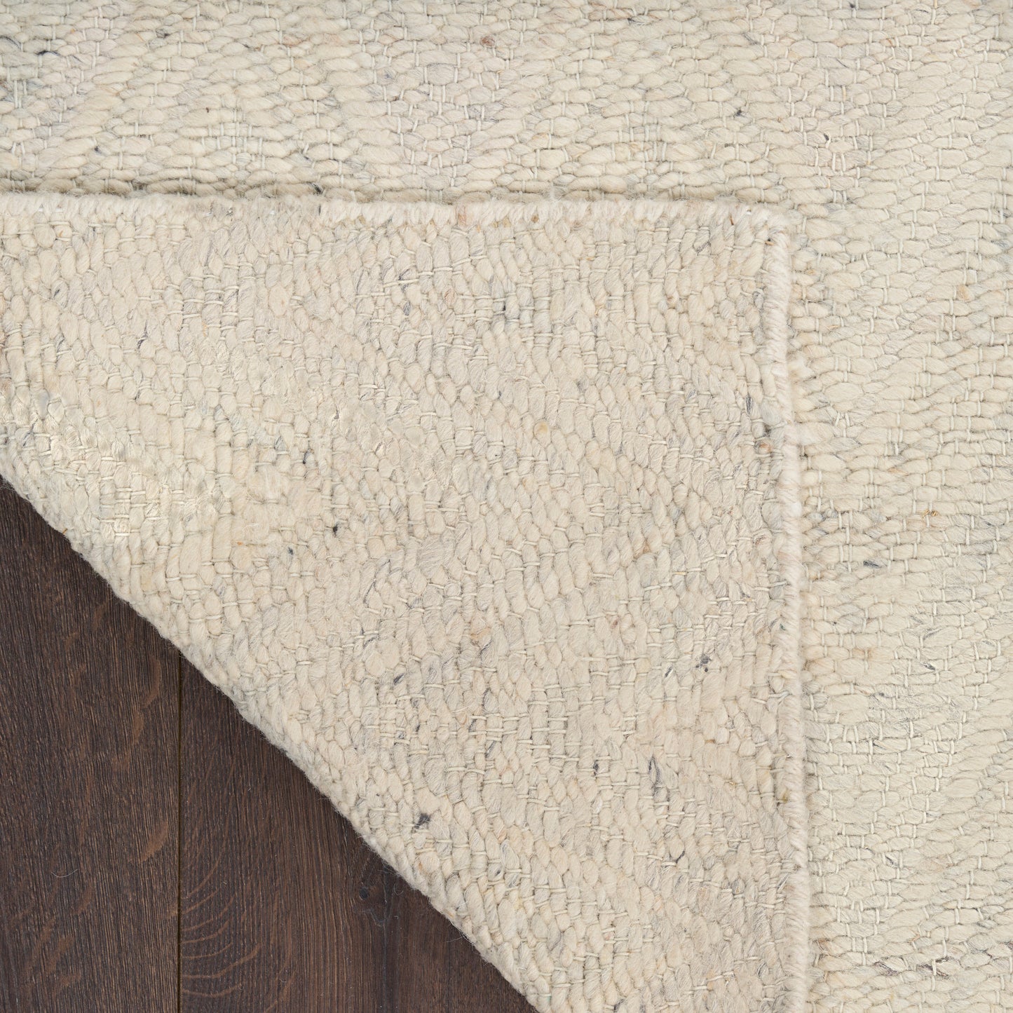 DKNY Pure Purl 5'3" x 7'3" Ivory Modern Indoor Rug