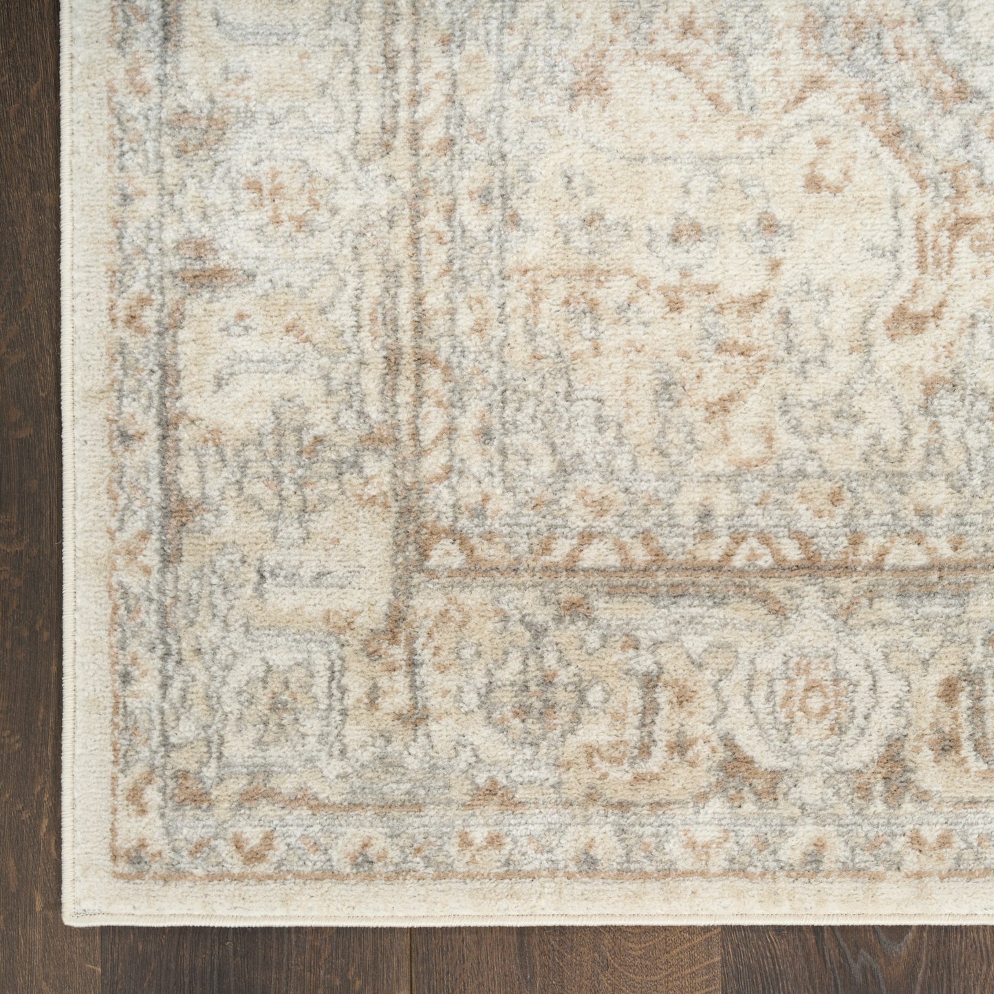 Nourison Quarry 6' x 9' Beige Vintage Indoor Rug